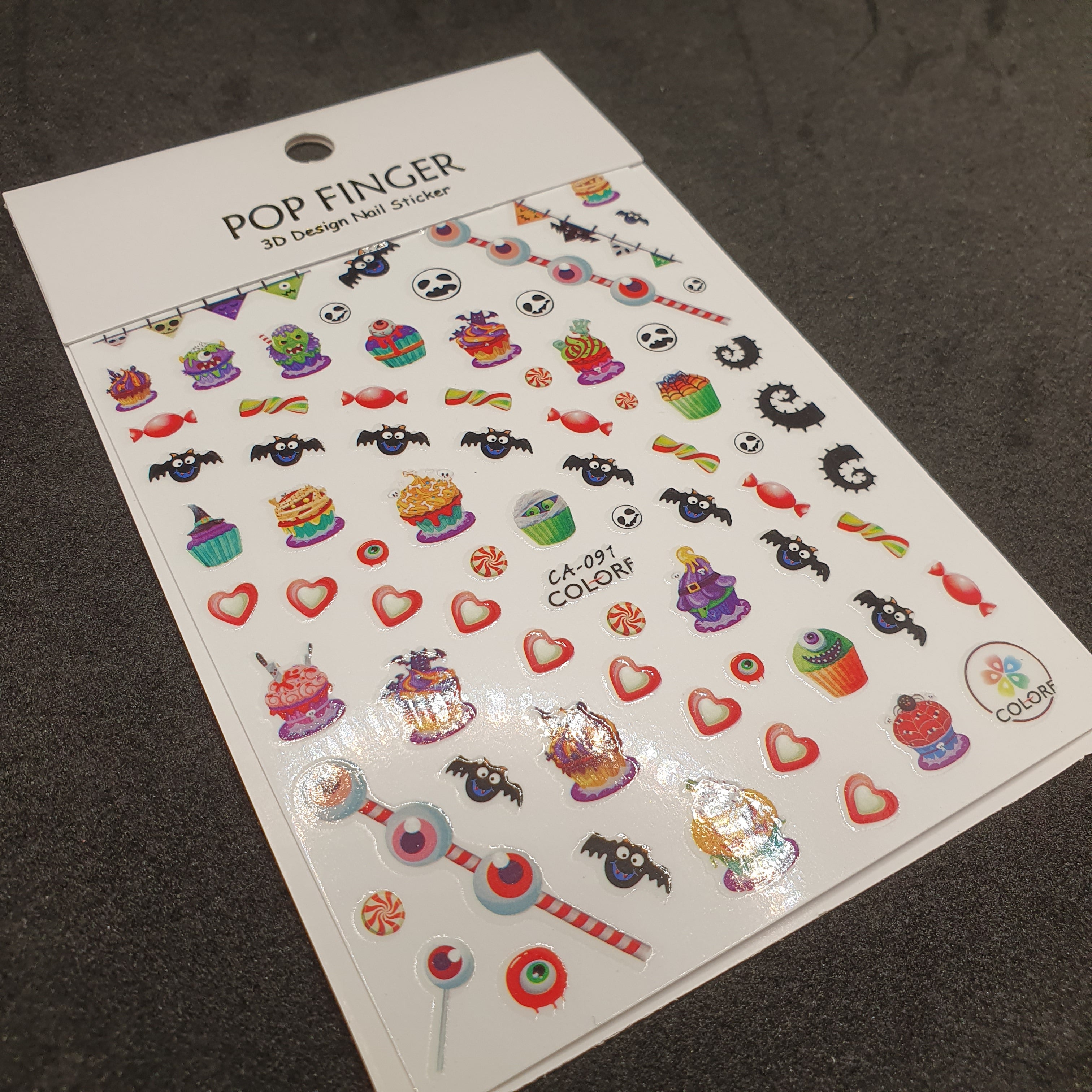 3D NAIL STICKER - HALLOWEEN