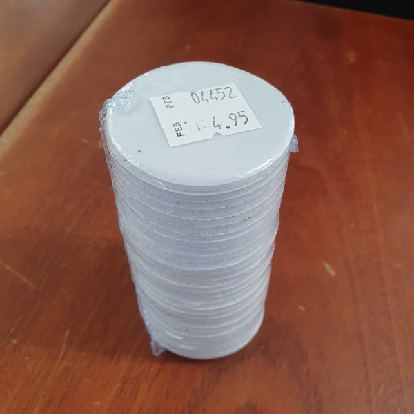 GND CALLUS REMOVAL ABRASIVE 30/PKG WHITE