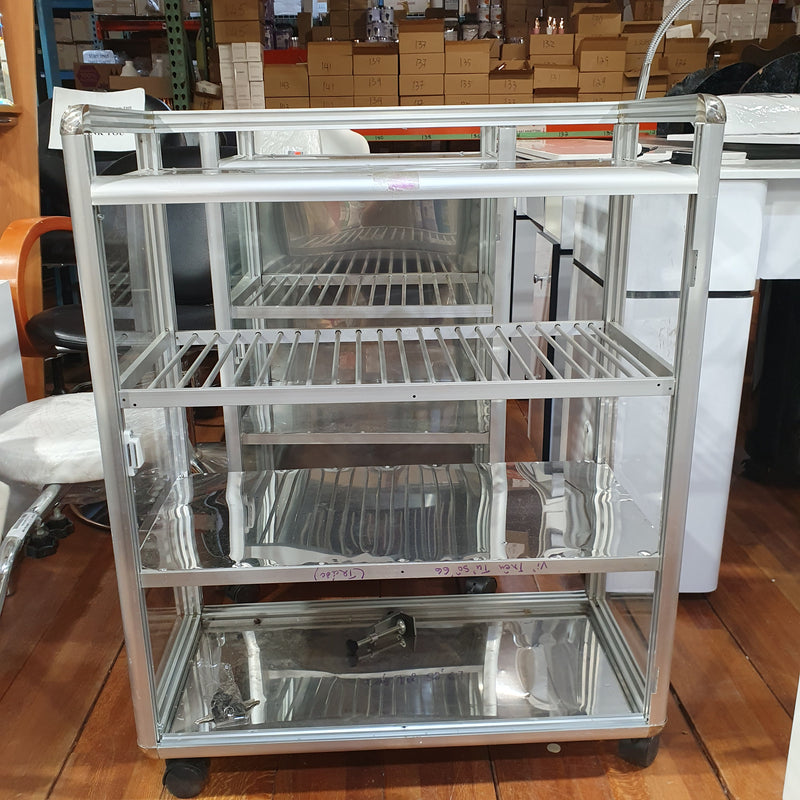 Aluminium cart 4 shelves - Large