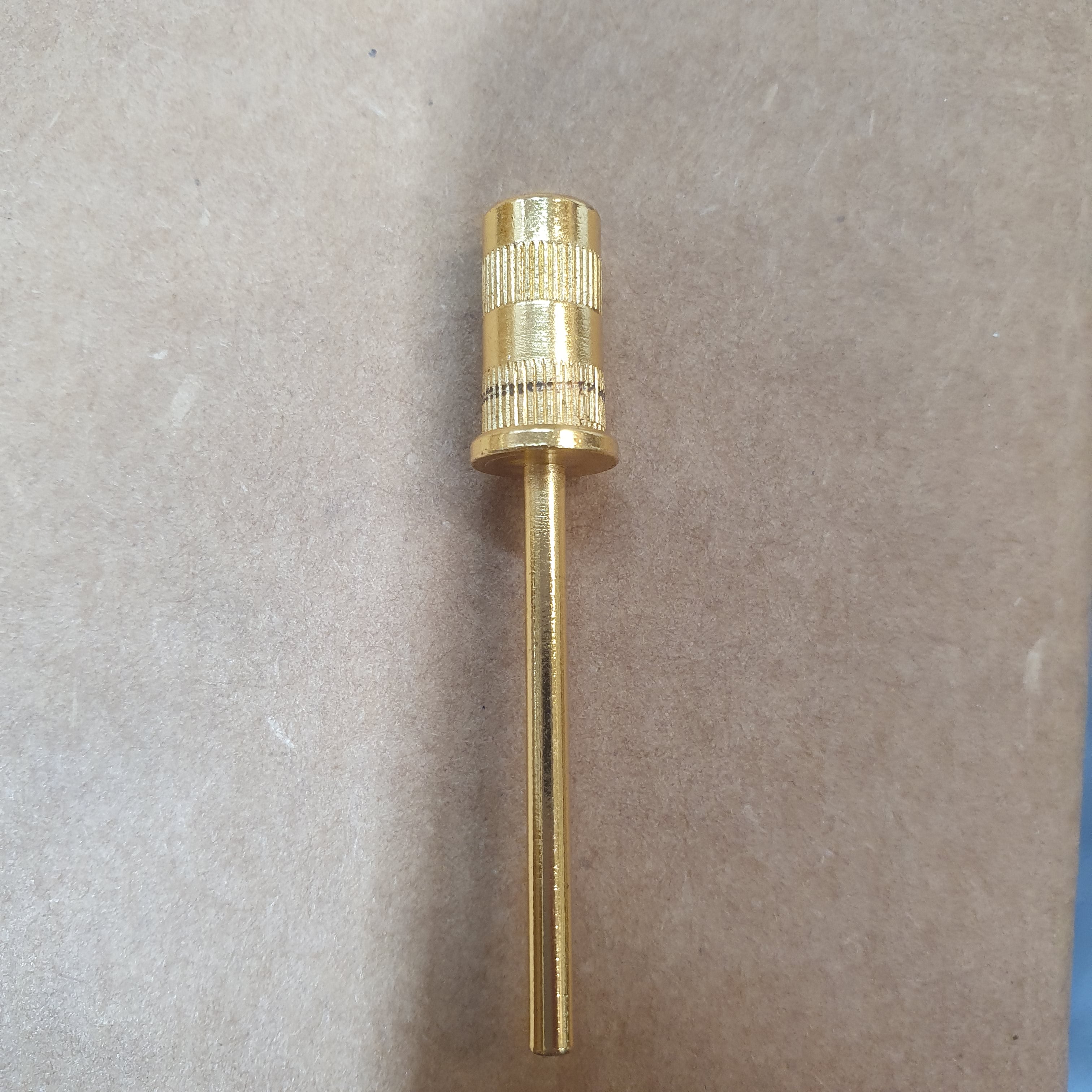 SANDING BIT MANDREL 3/32" - GOLD PLATED