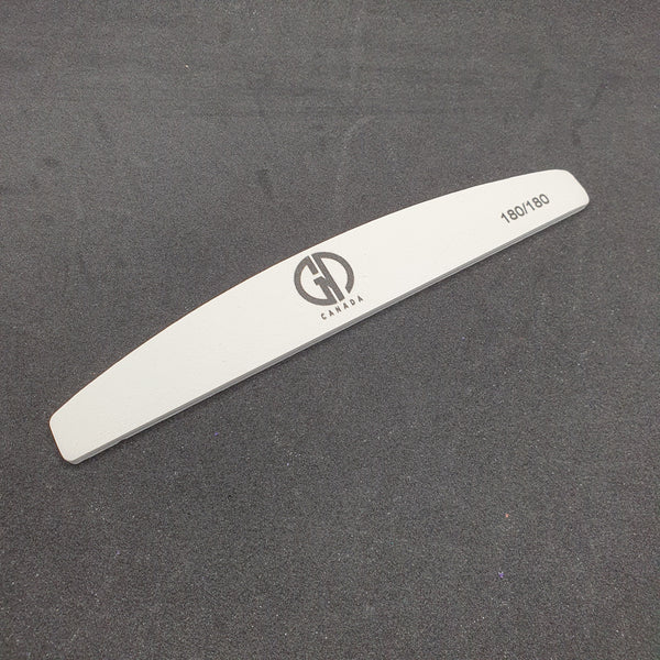 GND BANANA WHITE FILE - 180/180 - EACH