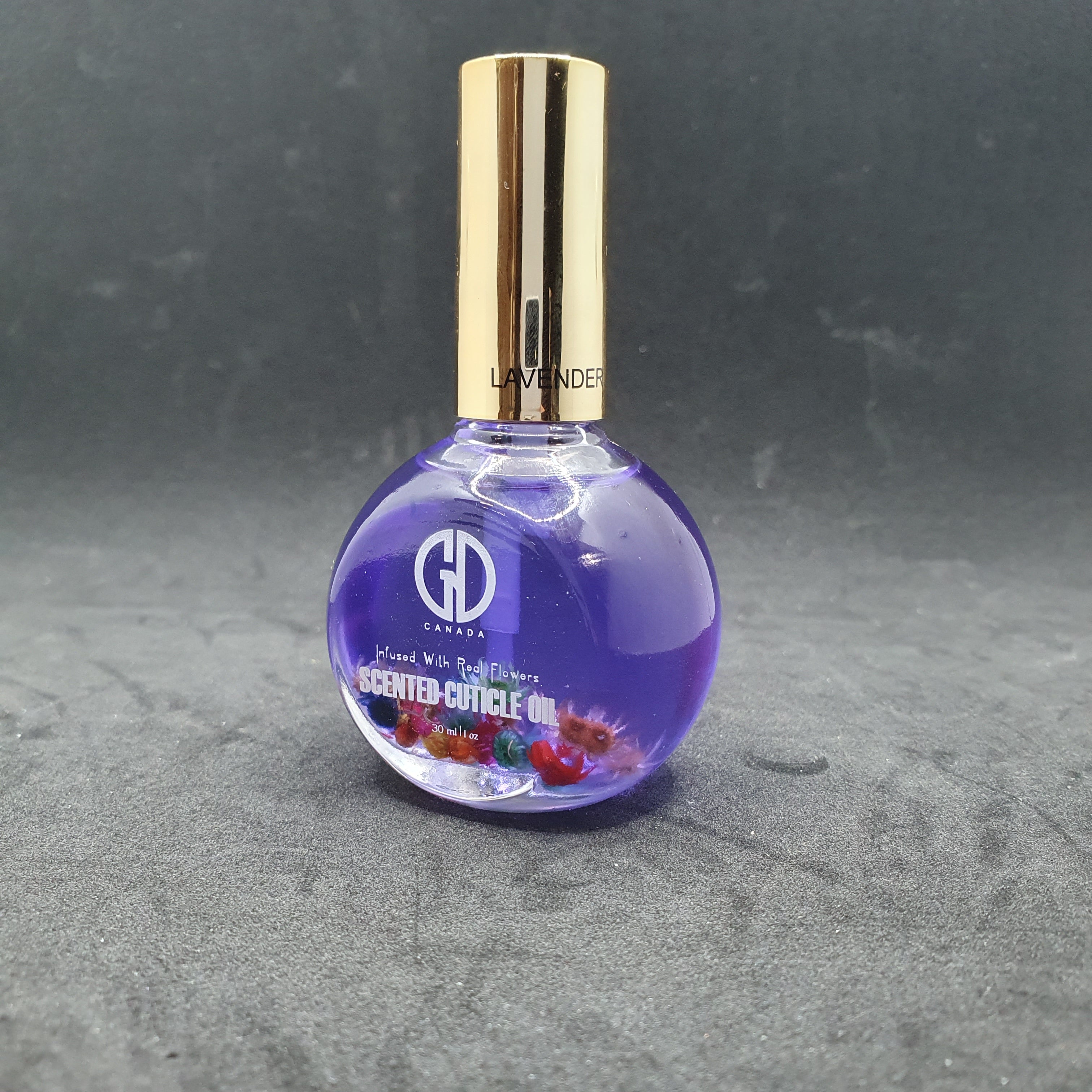 GND SCENTED CUTICLE OIL WITH FLOWER 30 ML