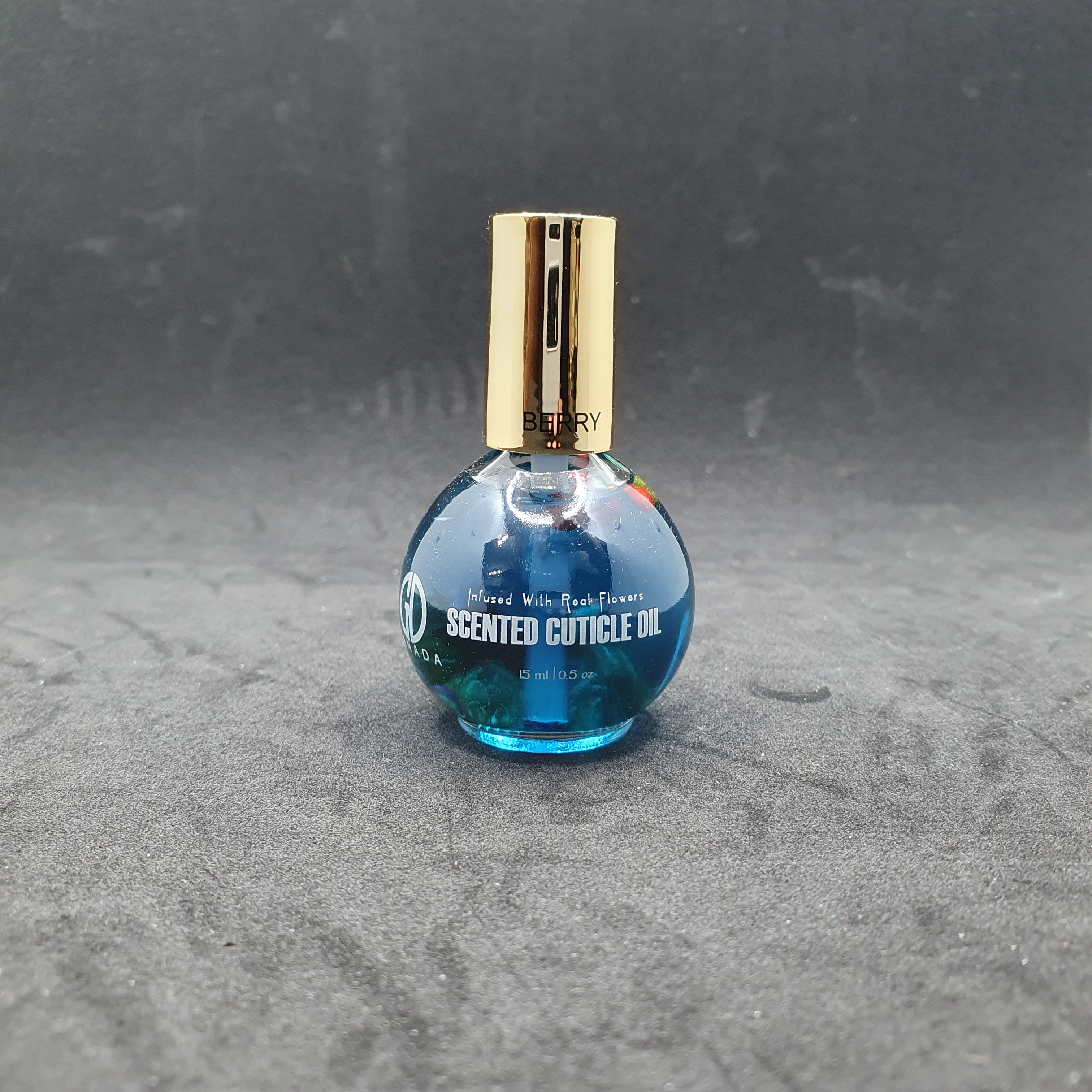GND SCENTED CUTICLE OIL WITH FLOWER 15 ML