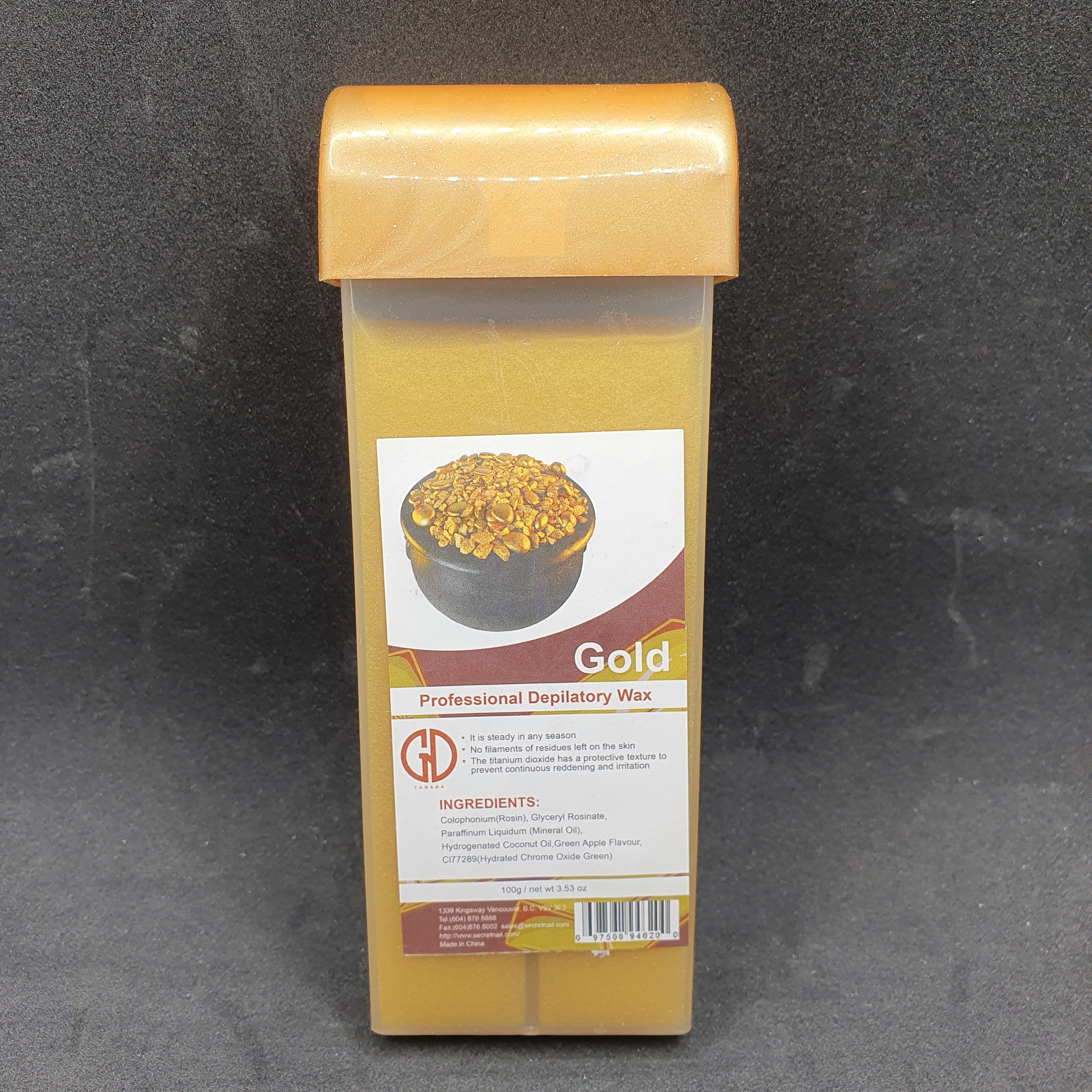 GND ROLL-ON WAX 100 G - GOLD