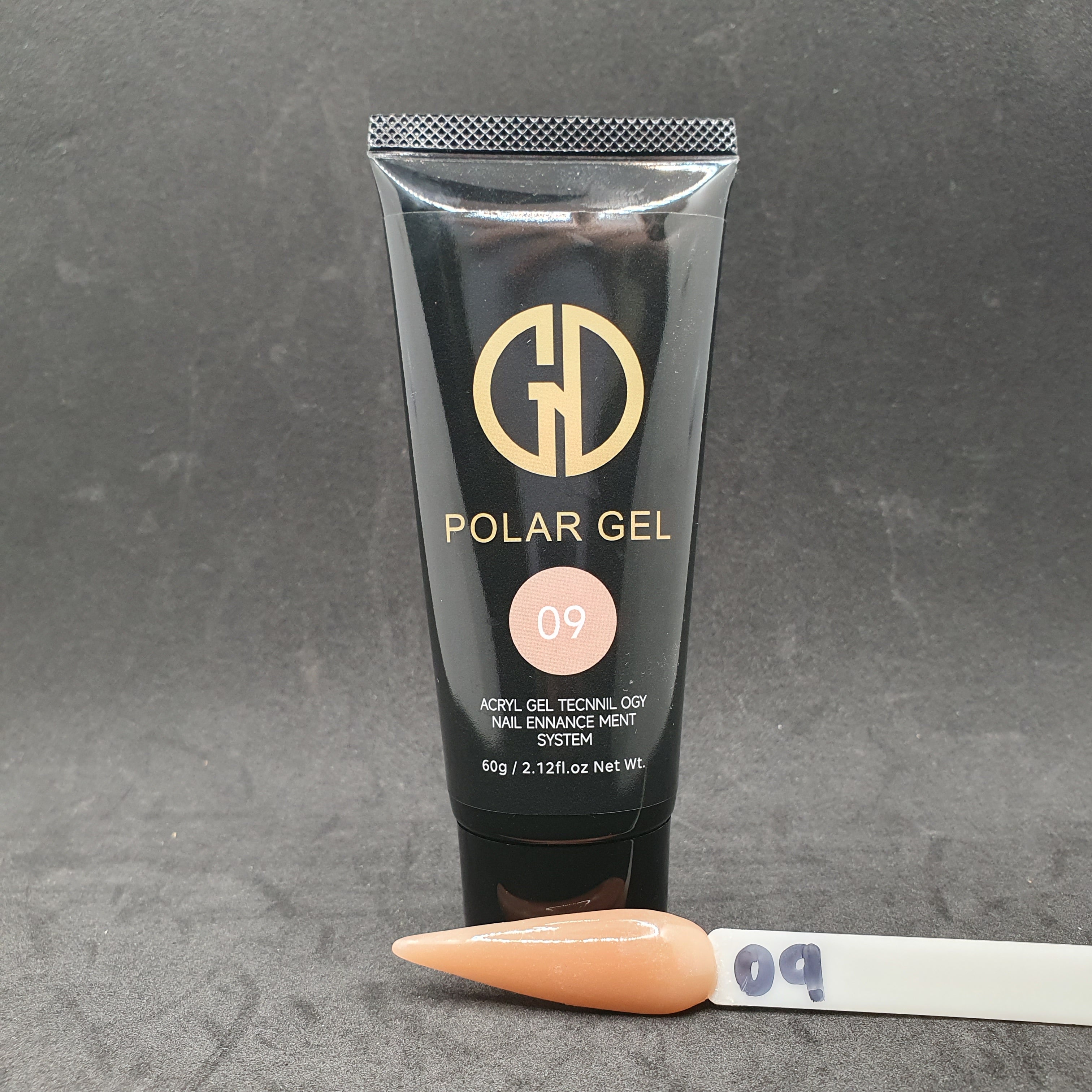 GND POLAR GEL 09 - 2 OZ - Secret Nail & Beauty Supply