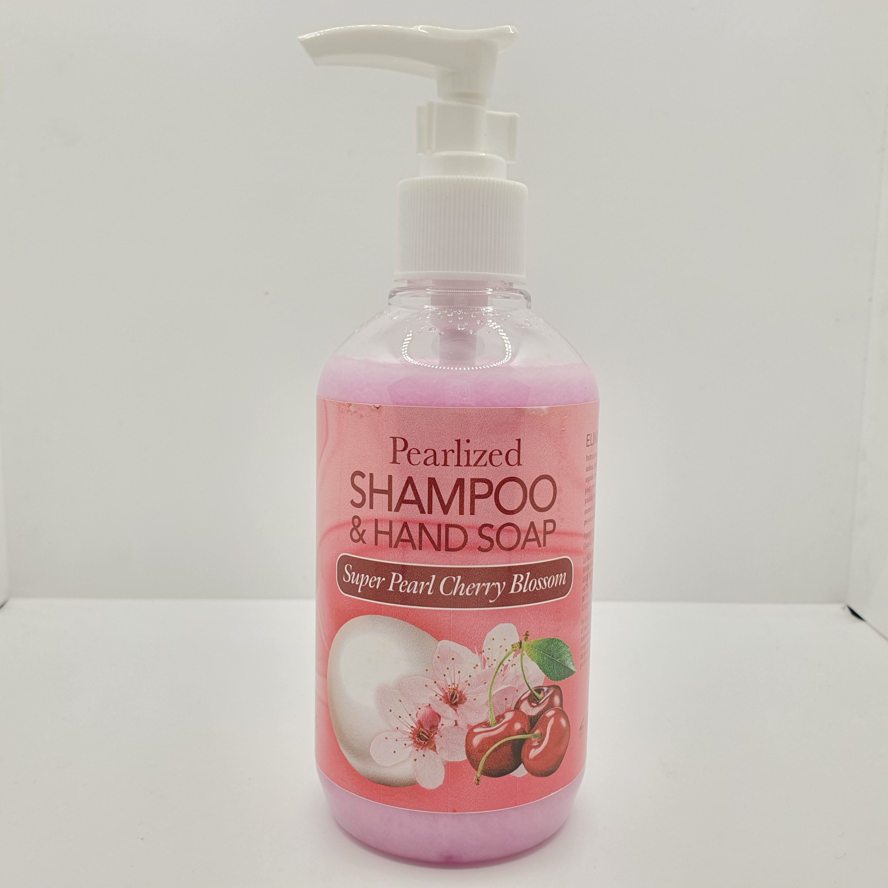 LAPALM SHAMPOO & HAND SOAP - SUPER PEARL CHERRY BLOSSOM - 8 OZ