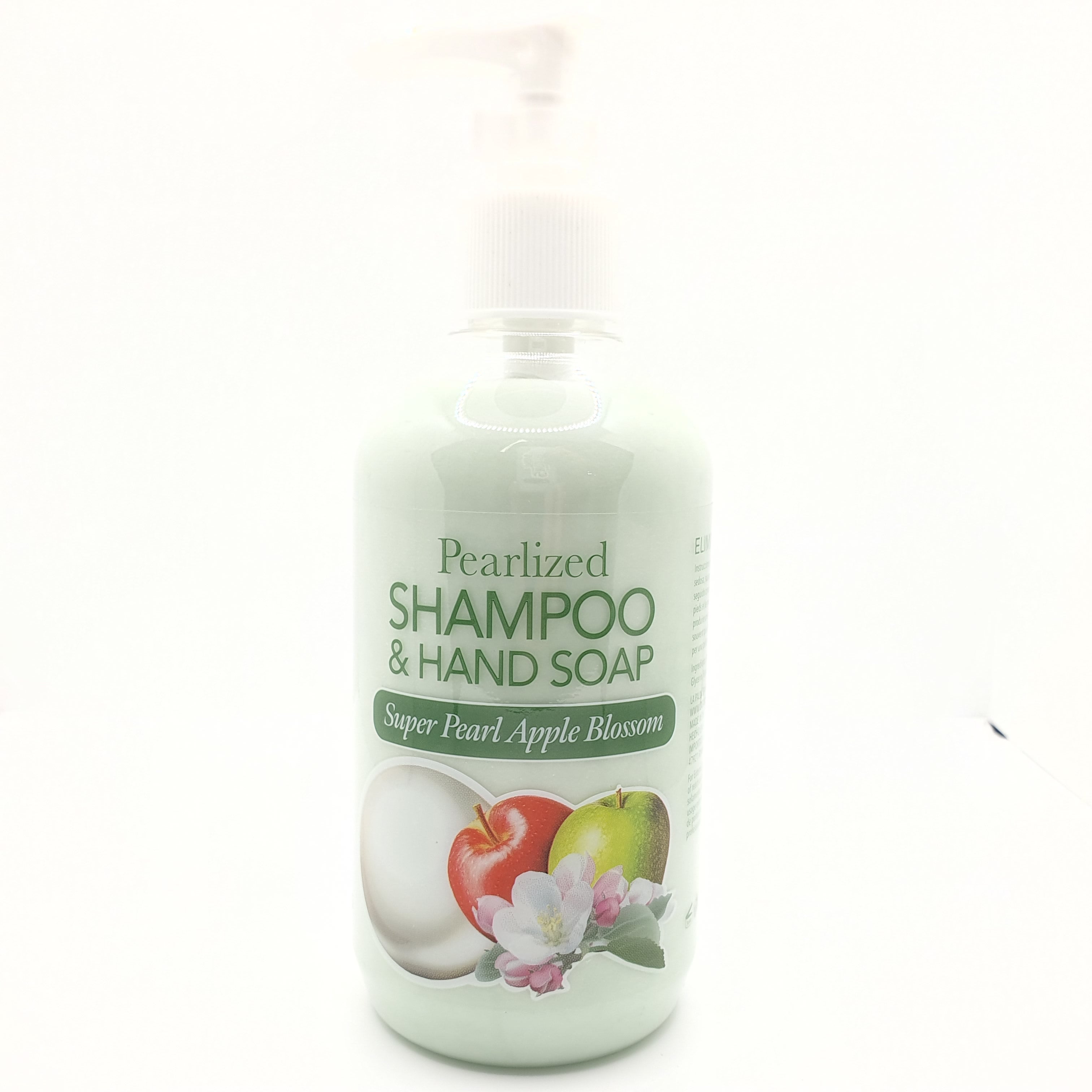 LAPALM SHAMPOO & HAND SOAP - SUPER PEARL APPLE BLOSSOM - 8 OZ