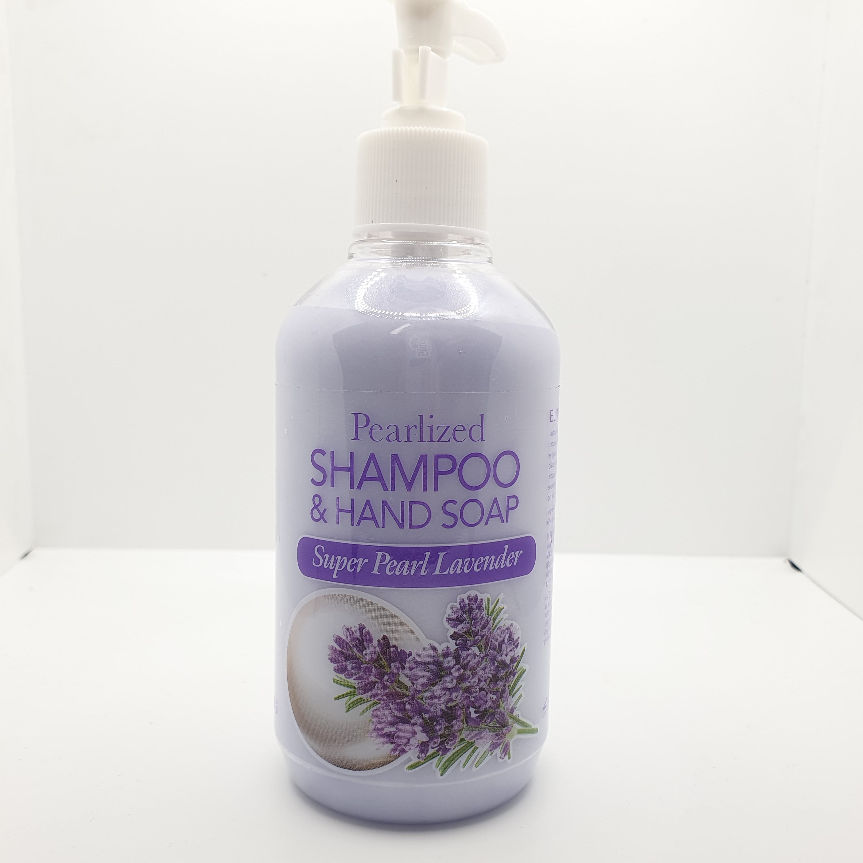 LAPALM SHAMPOO & HAND SOAP - SUPER PEARL LAVENDER - 8 OZ