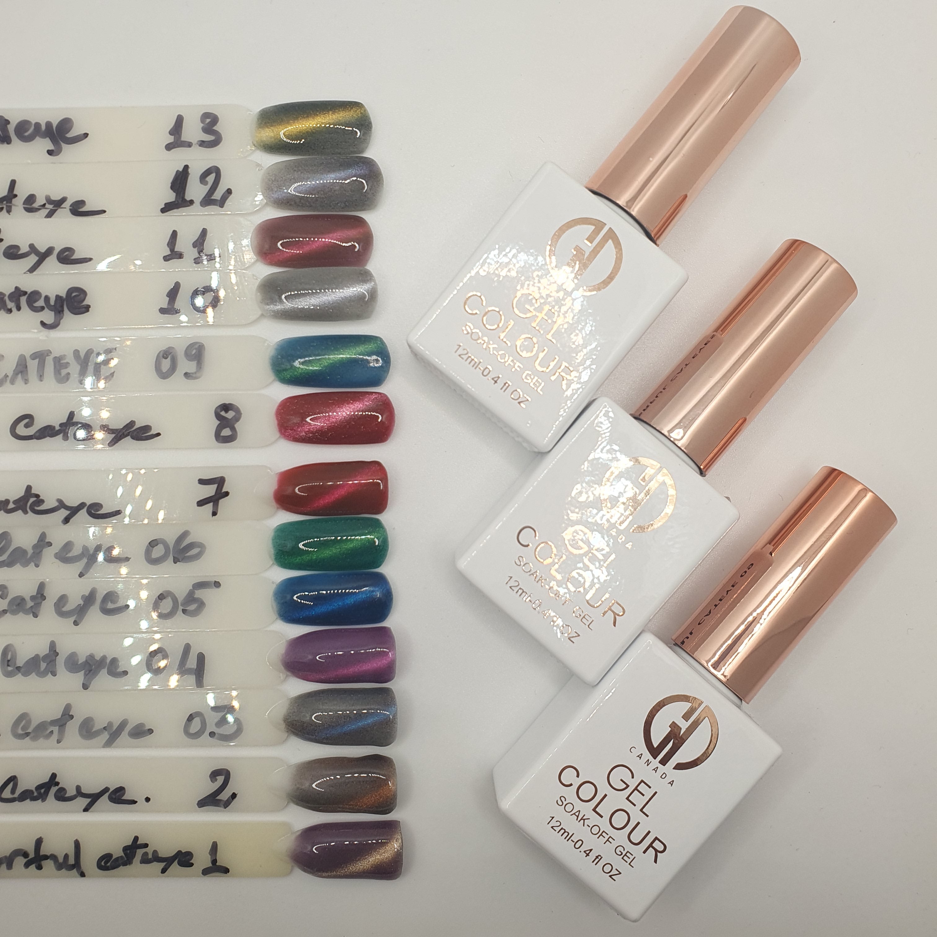 GND COLORFUL CAT EYE - 01 - Secret Nail & Beauty Supply