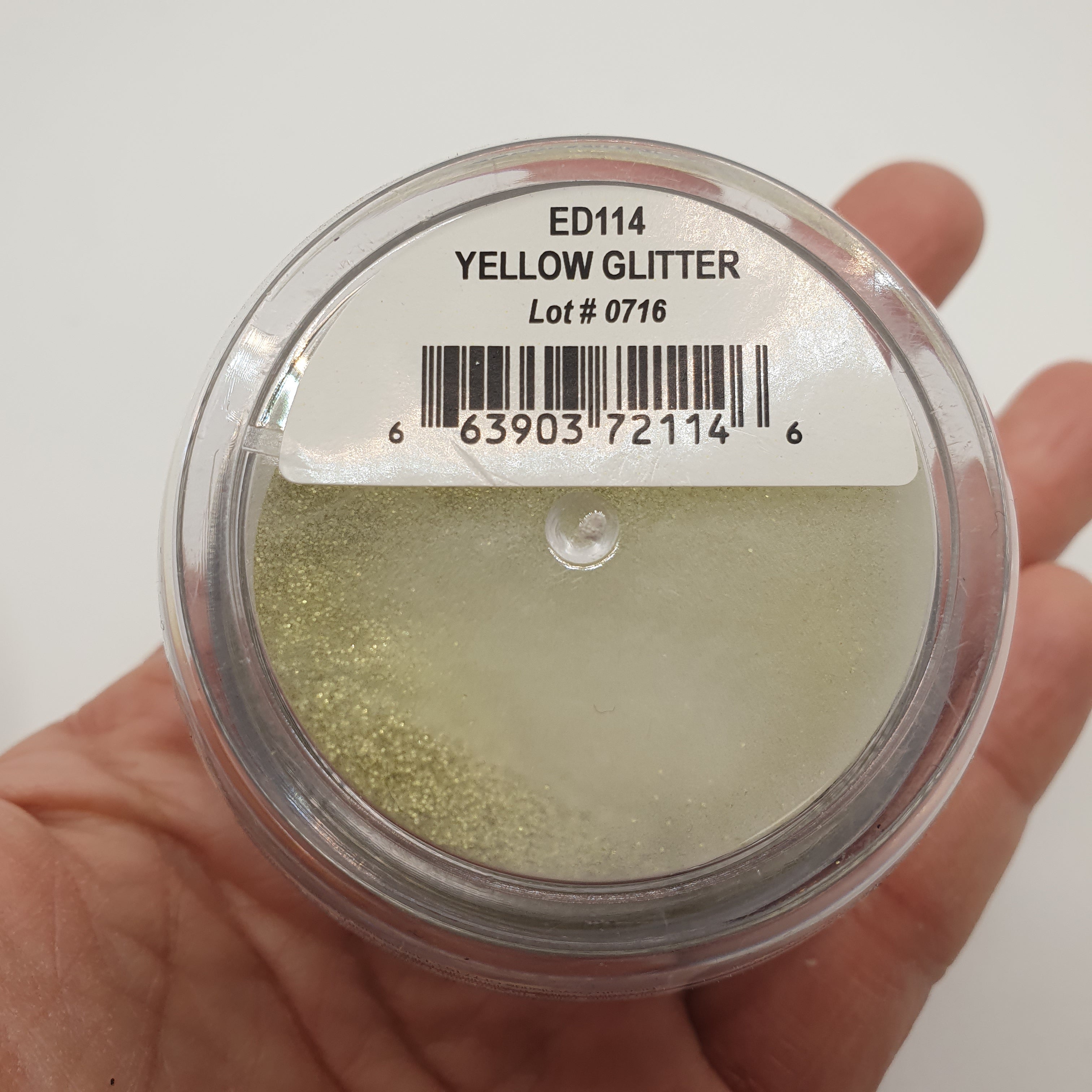 PREM ED114 ELITE DESIGN YELLOW GLITTER