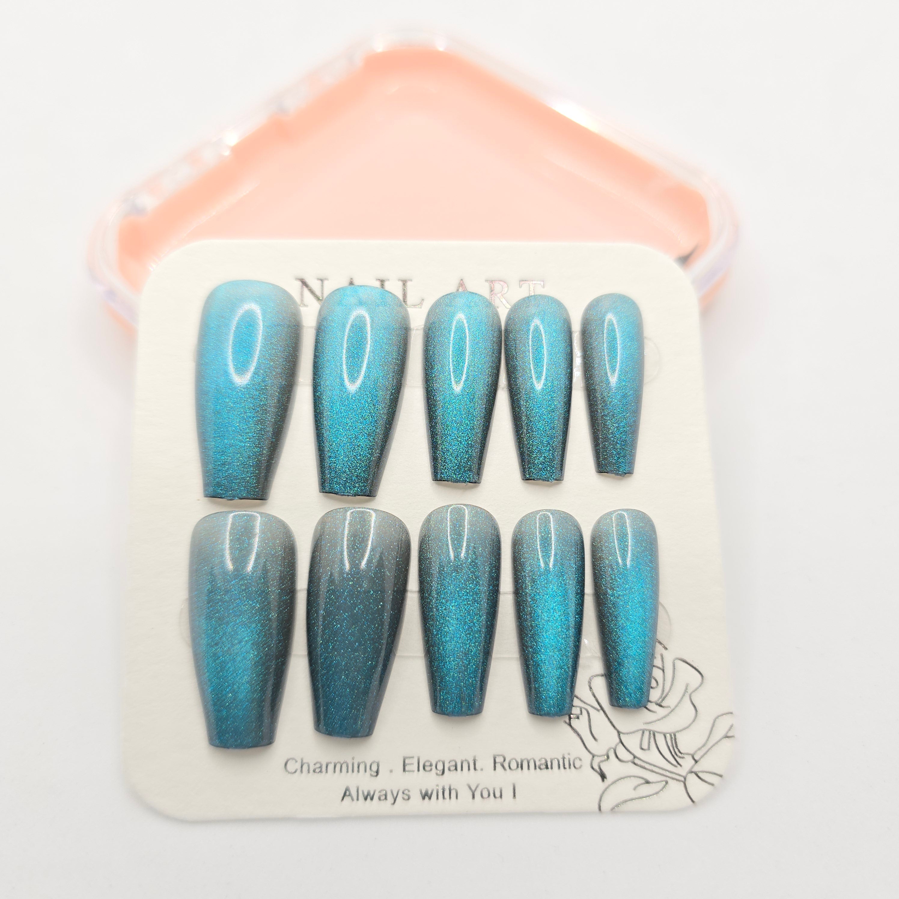 CAT EYES PRESS ON NAIL TIPS
