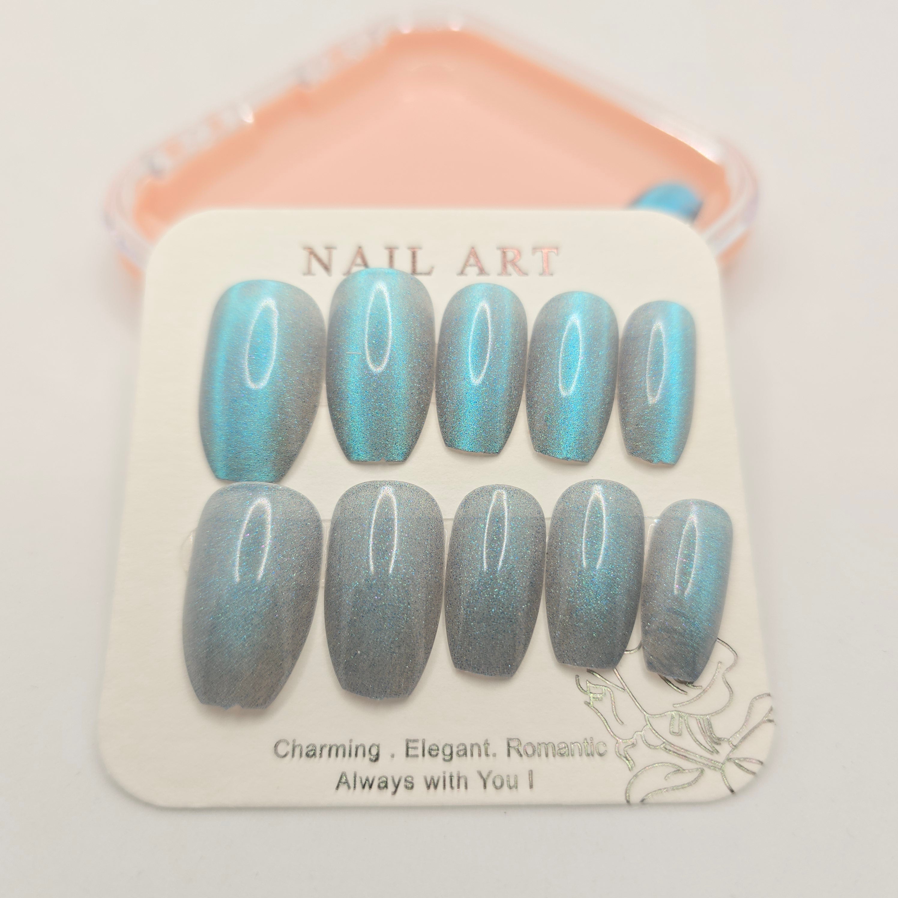 CAT EYES PRESS ON NAIL TIPS