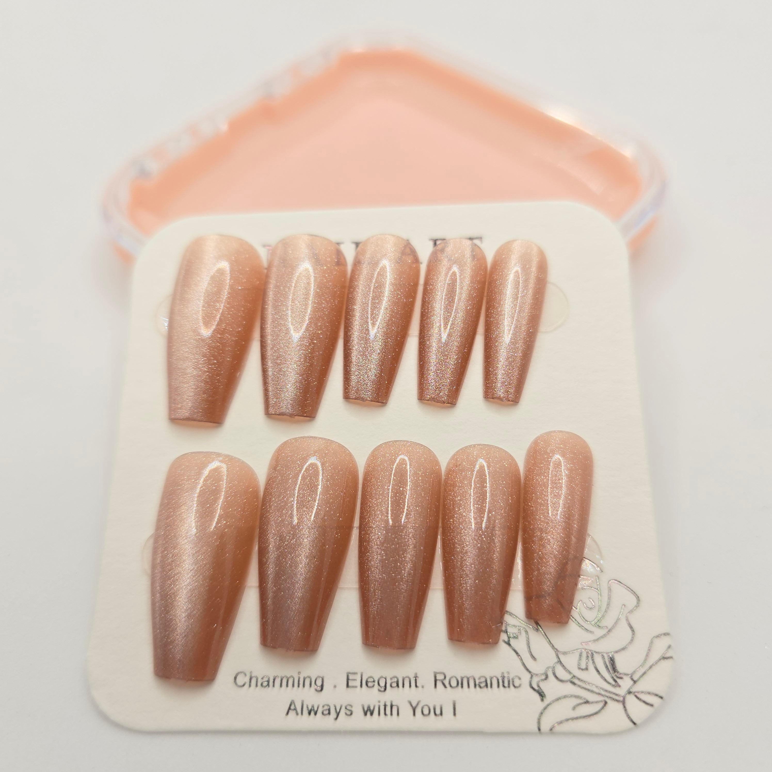 CAT EYES PRESS ON NAIL TIPS