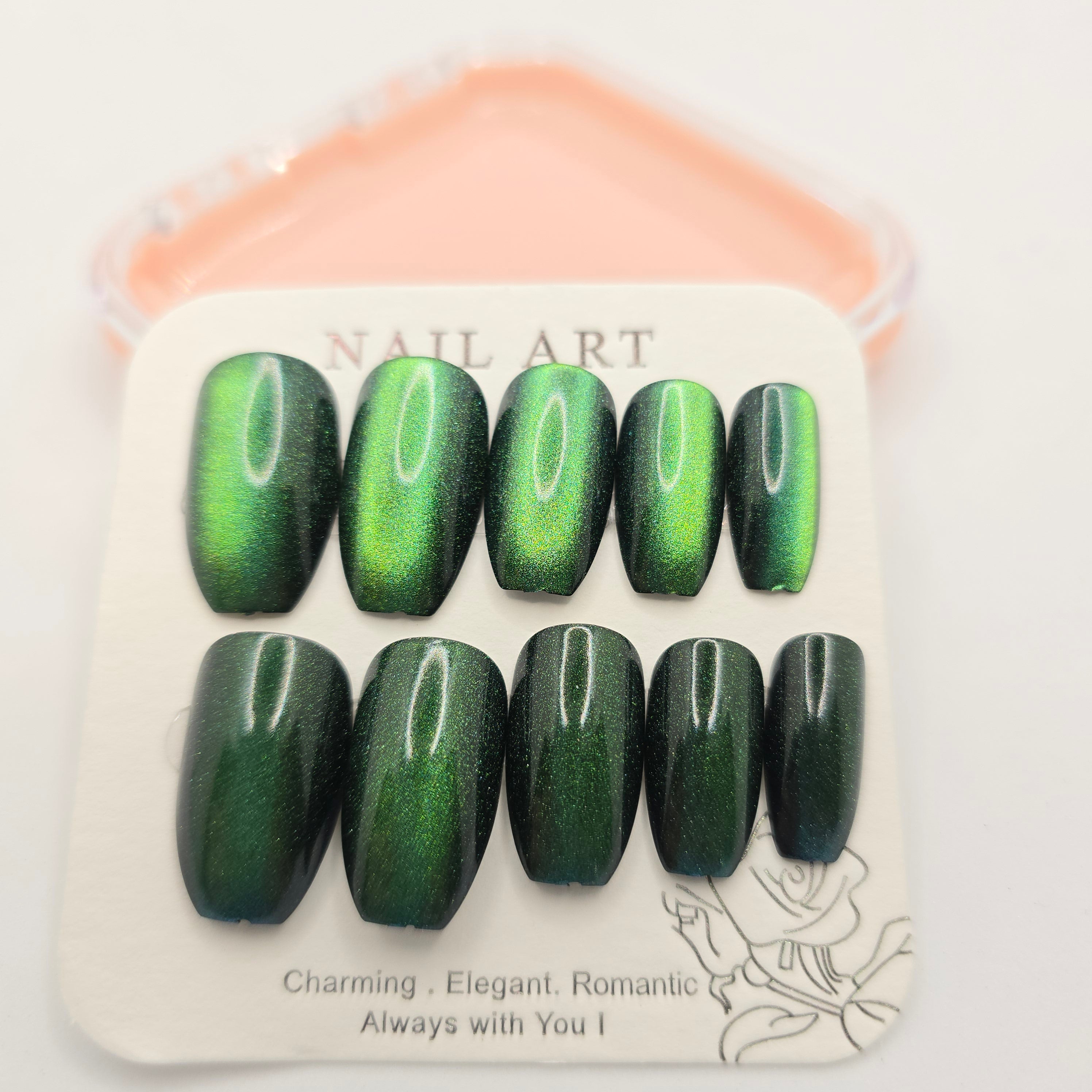 CAT EYES PRESS ON NAIL TIPS