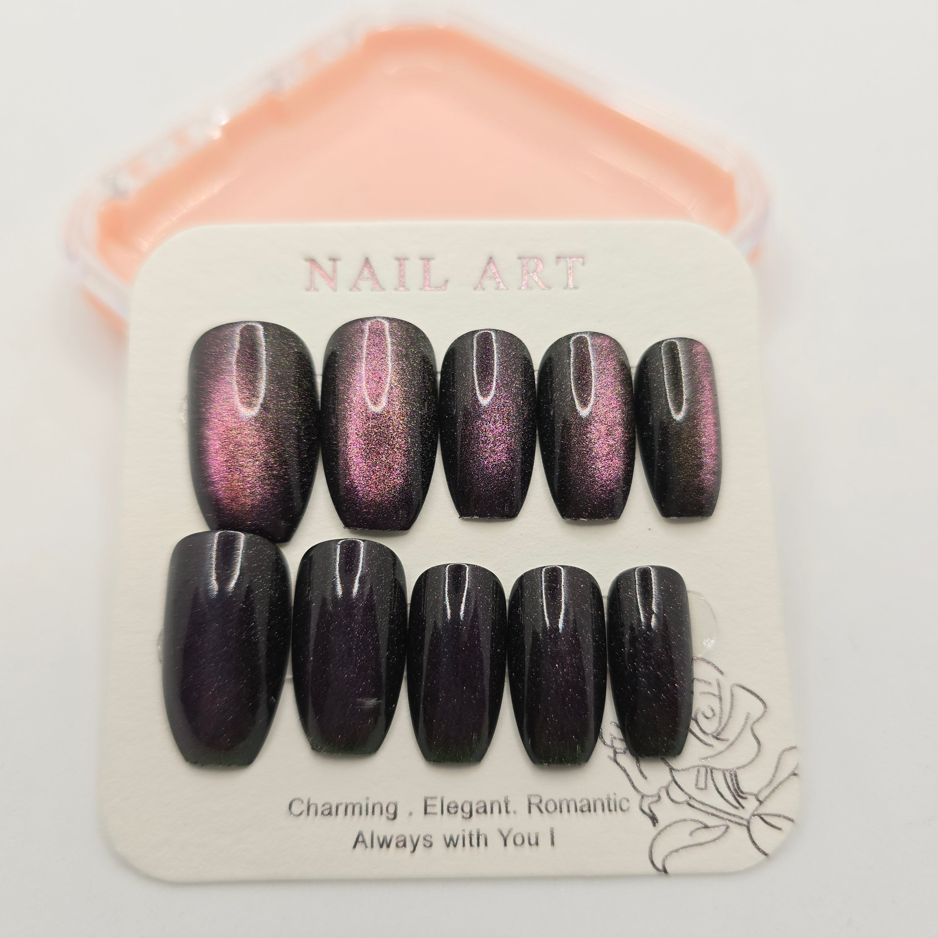 CAT EYES PRESS ON NAIL TIPS