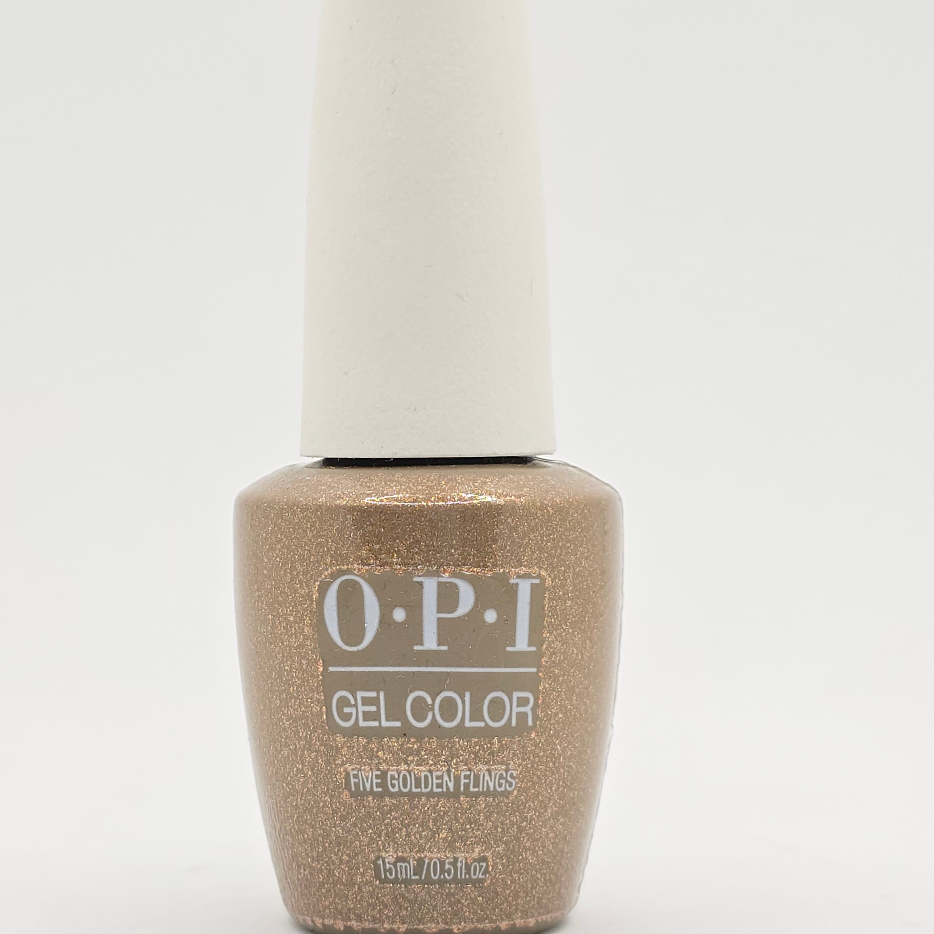 OPI GEL COLOR - FIVE GOLDEN RULES - HP Q02