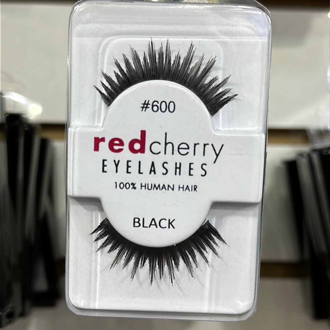 RED CHERRY EYELASHES #600-DELANEY