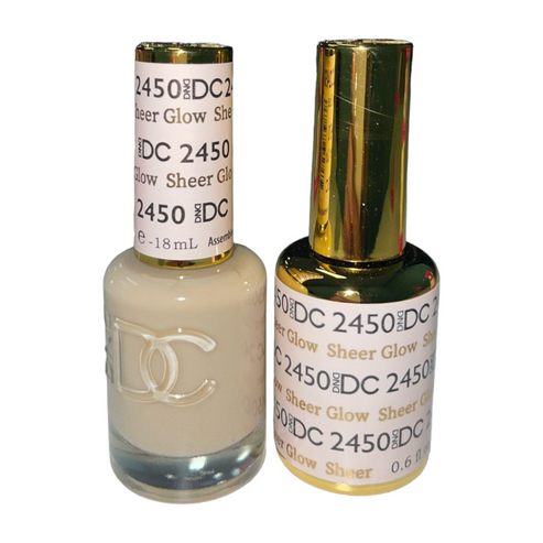 DND DC DUO SHEER COLLECTION - SHEER GLOW