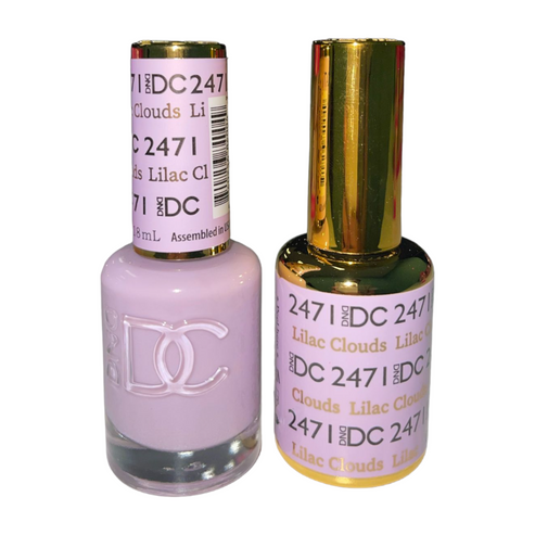 DND DC DUO SHEER COLLECTION - LILAC CLOUDS #2471
