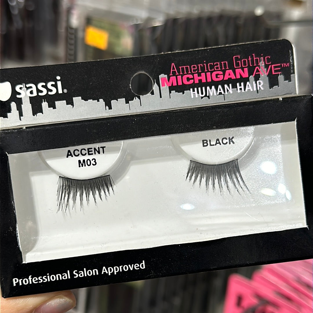 SASSI MICHIGAN STRIP LASH (HUMAN HAIR)