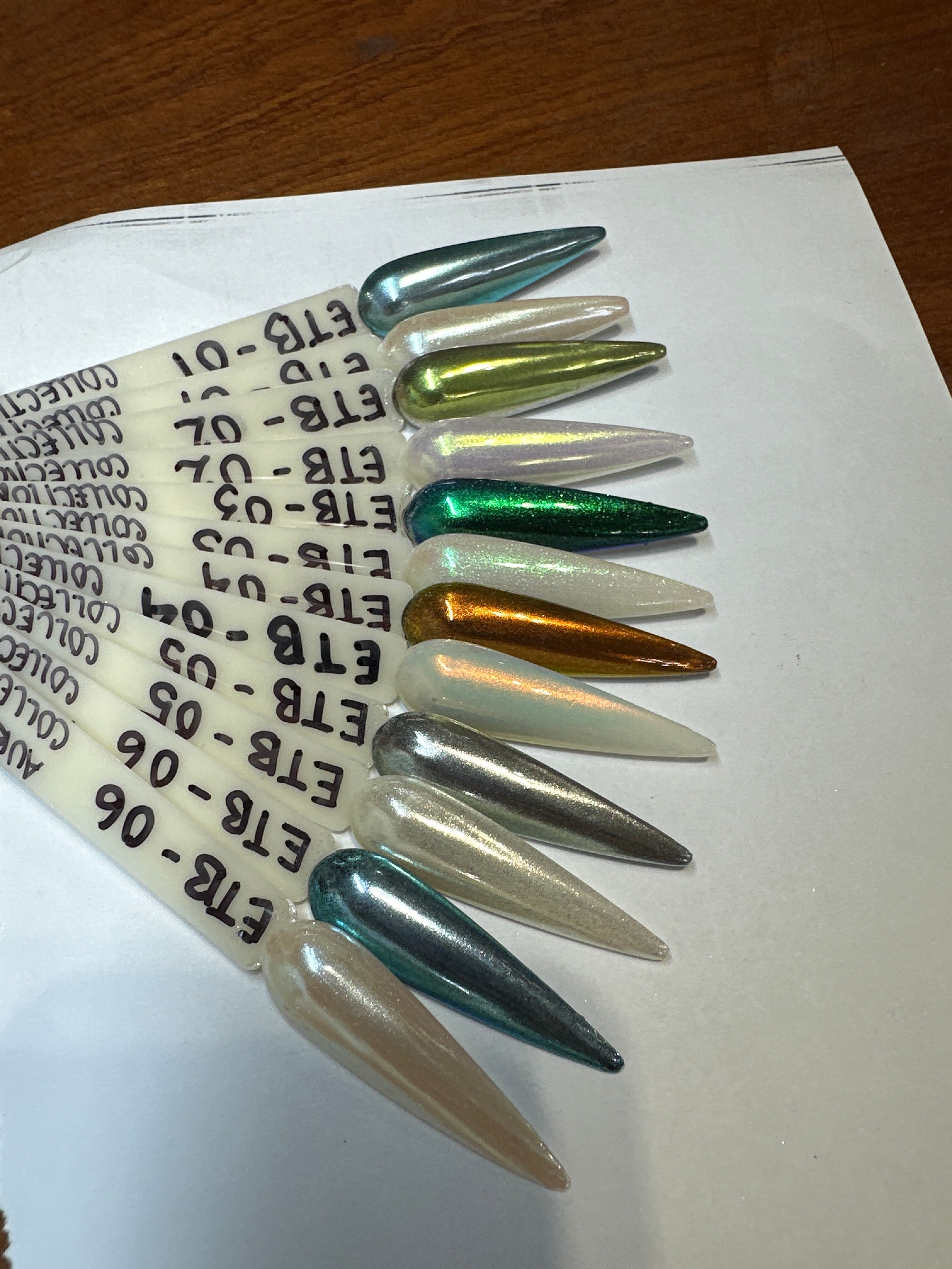 MAGIC MIRROR CHROME- AURORA COLLECTION 6 COLORS