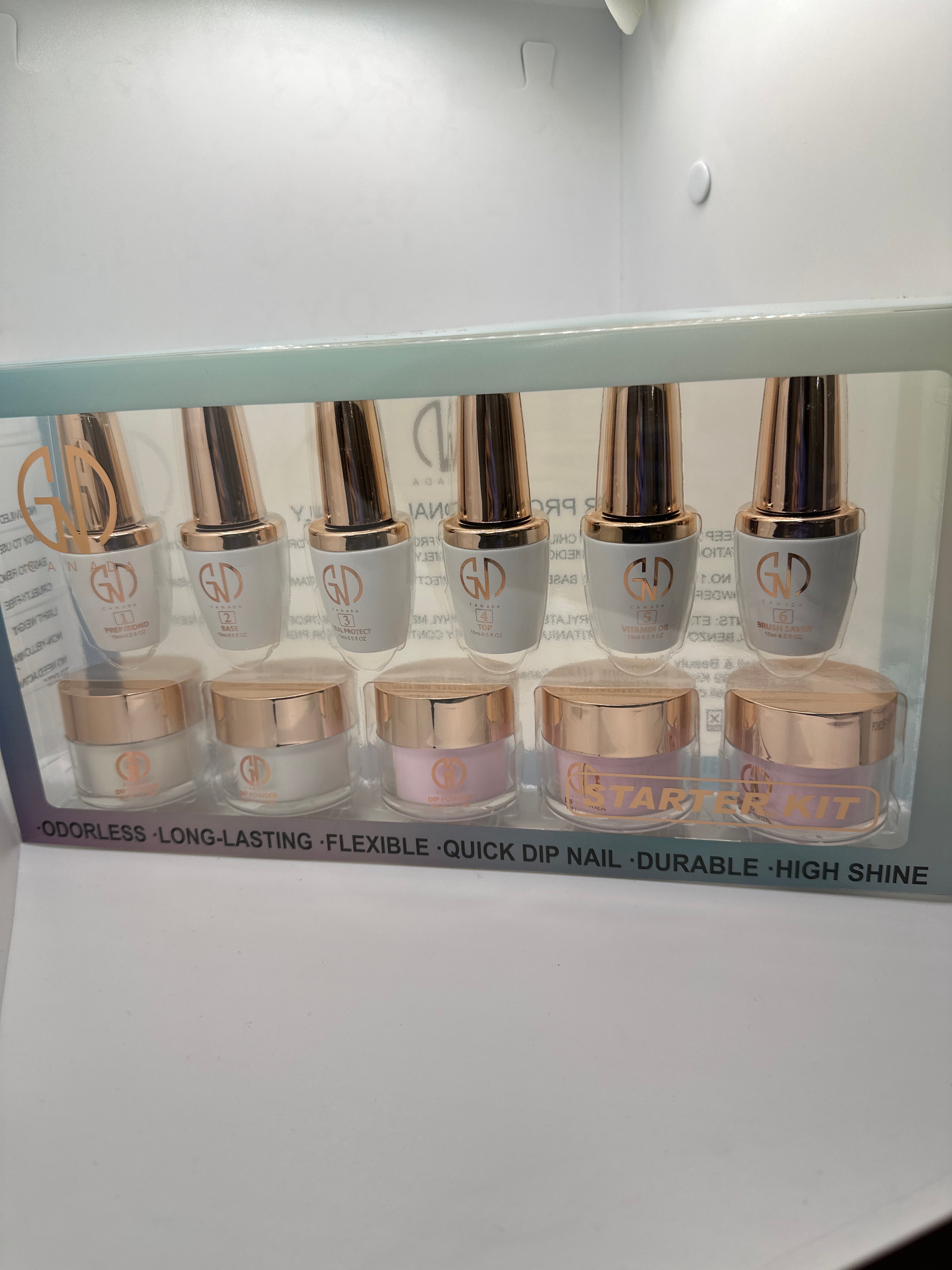 GND DIP POWDER FRENCH KIT + 1 free GND DIP Tray