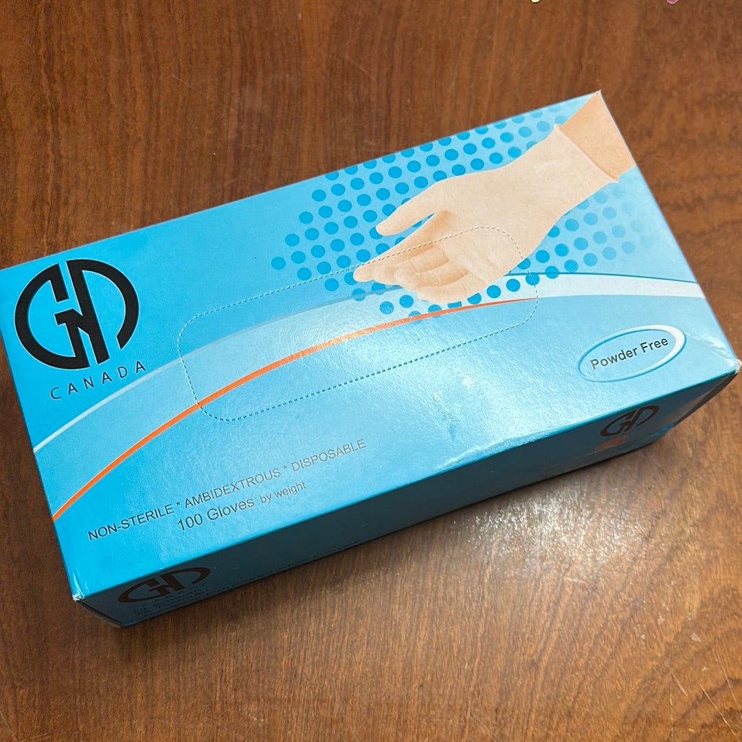 GND LATEX GLOVES POWDER FREE - SMALL - BUY 5 GET 1 FREE