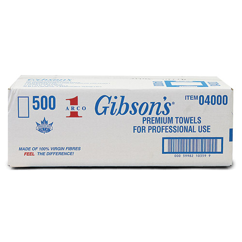 GIBSON'S PREMIUM TOWELS  500/ BOX