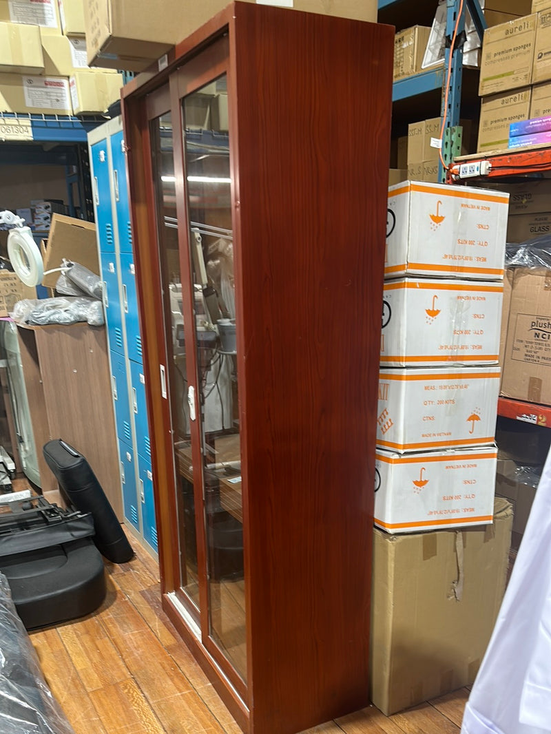 [PICK UP ONLY] CHI MT-004 CABINET WITH LOCK (BROWN)