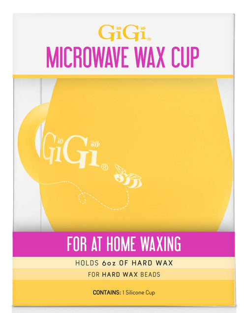 91643 GIGI MICROWAVE WAX CUP SILICONE - FOR HARD WAX BEADS