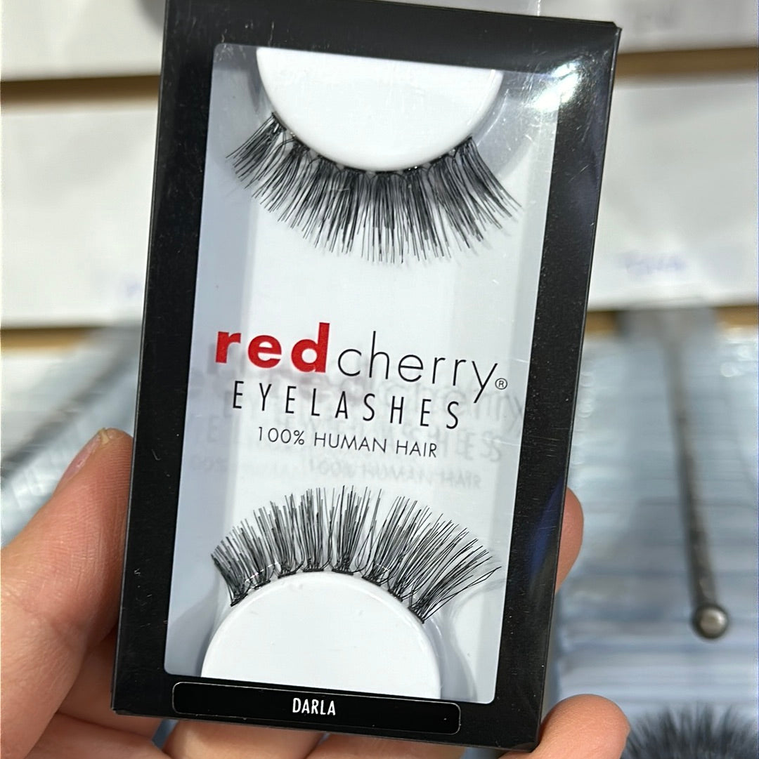 RED CHERRY EYELASHES #48-DARLA