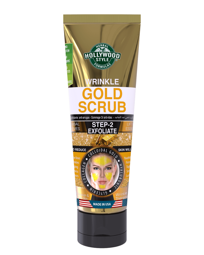 HS GOLD SCRUB STEP-2 EXFOLIATE 100 ML - Secret Nail & Beauty Supply