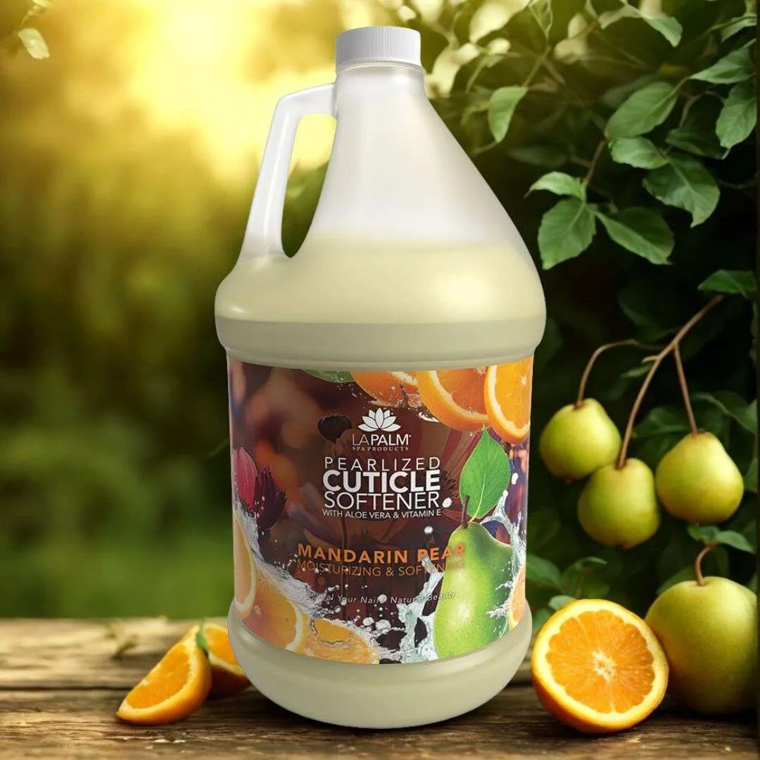NEW LAPALM CUTICLE SOFTENER Mandarin Pear - GALLON