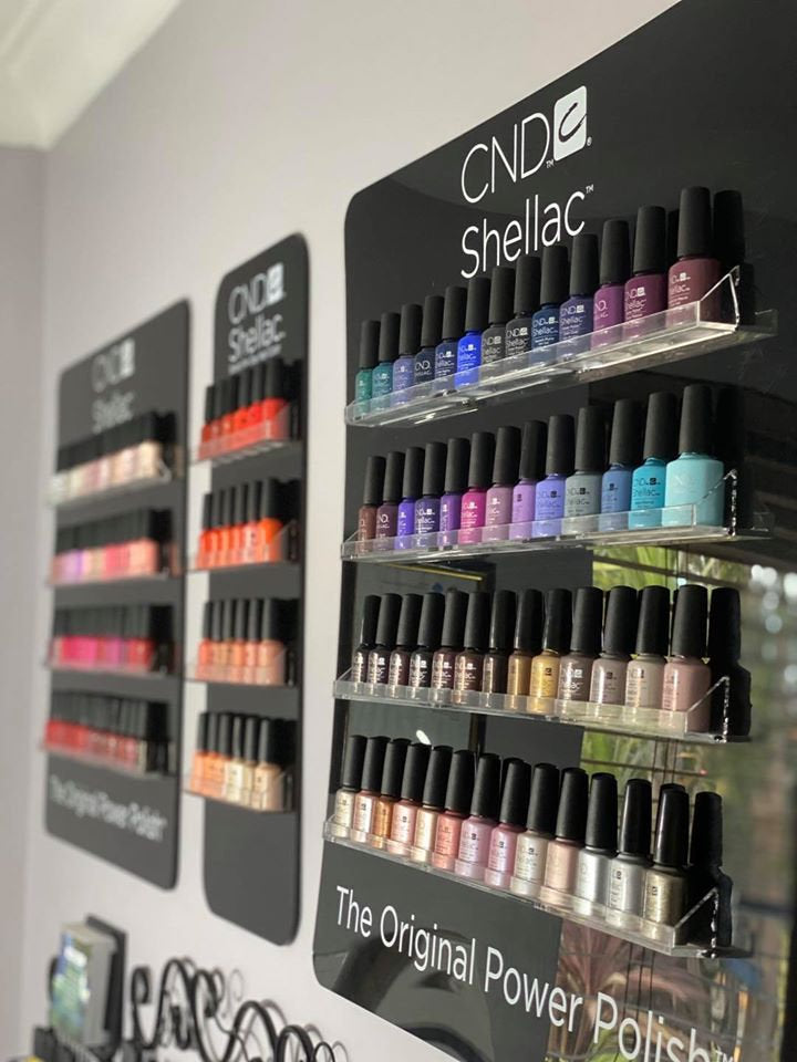 CND 70401553 CND SHELLAC SALON RACK POLISH DISPLAY