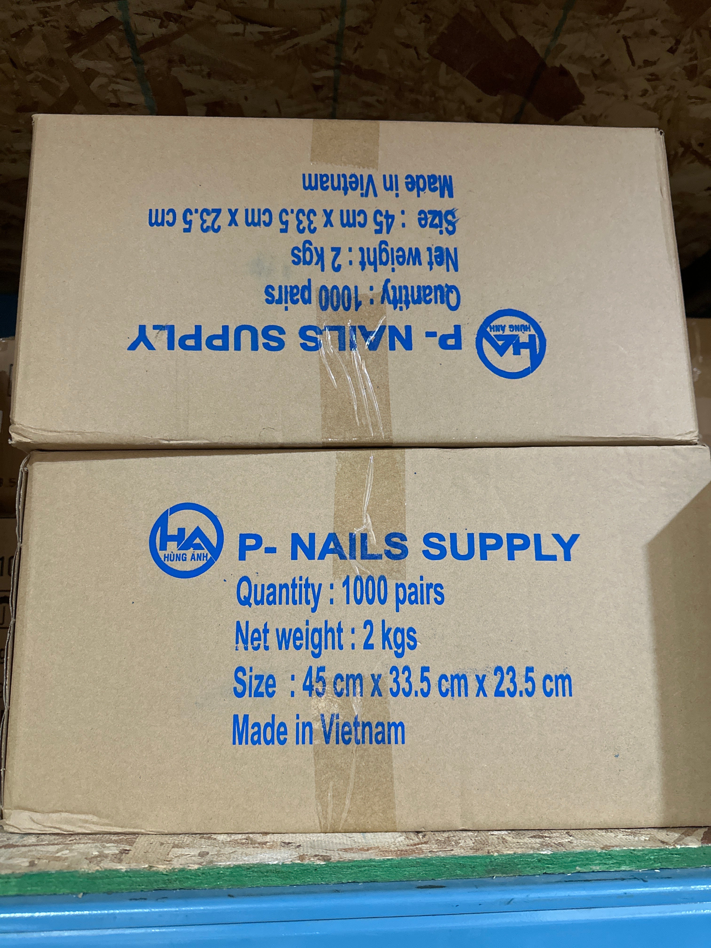 VIET TOE SEPARATORS 3 HOLES - 1000 PAIRS - P NAILS SUPPLY