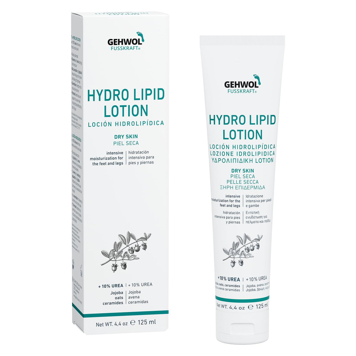 GE 161100701 GEHWOL HYDRO LIPID LOTION DRY SKIN 125 ML - Secret Nail & Beauty Supply