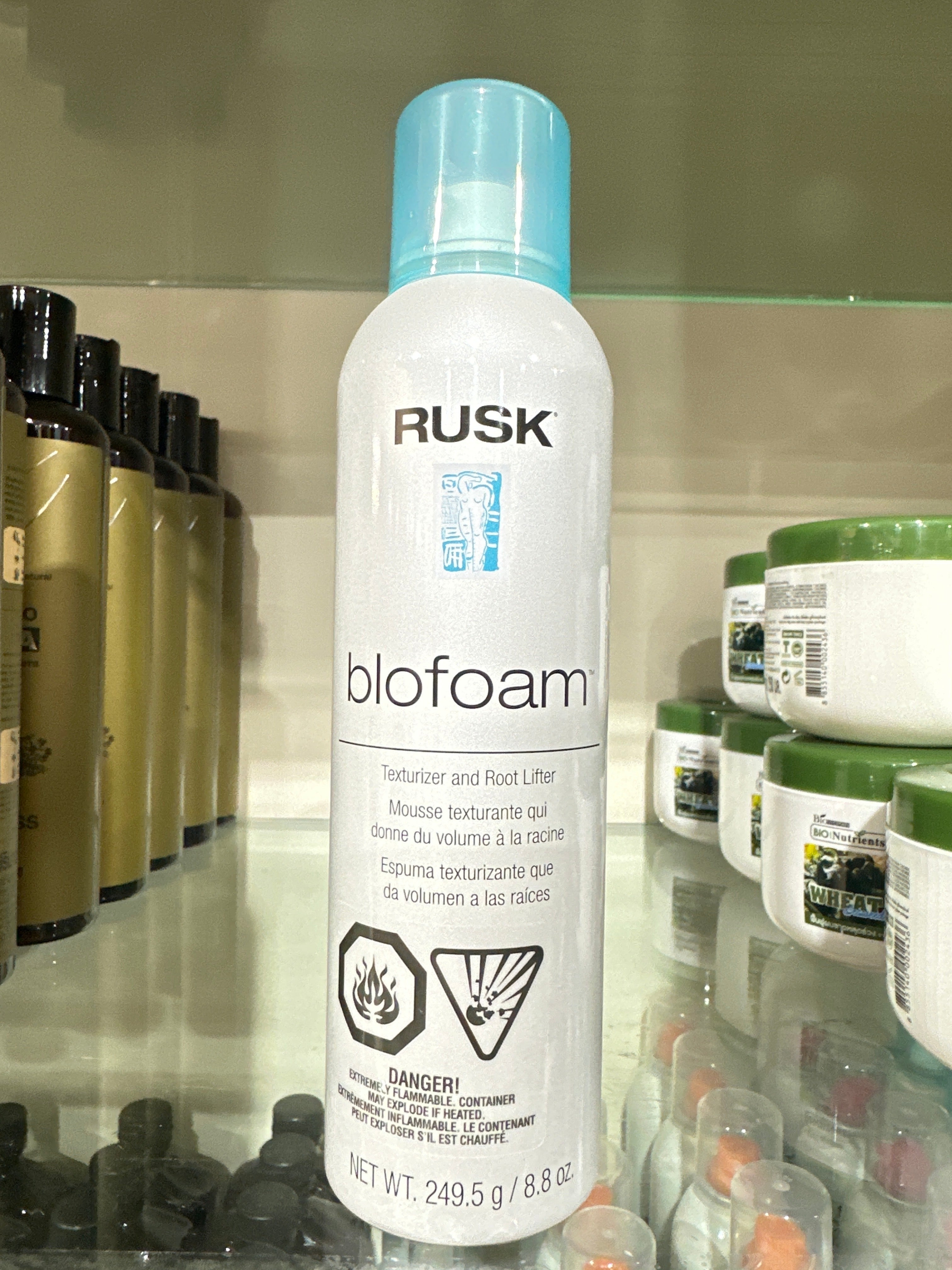 IRABFMA8C RUSK BLOFOAM TEXTURIZER AND ROOT LIFTER 8.8 OZ