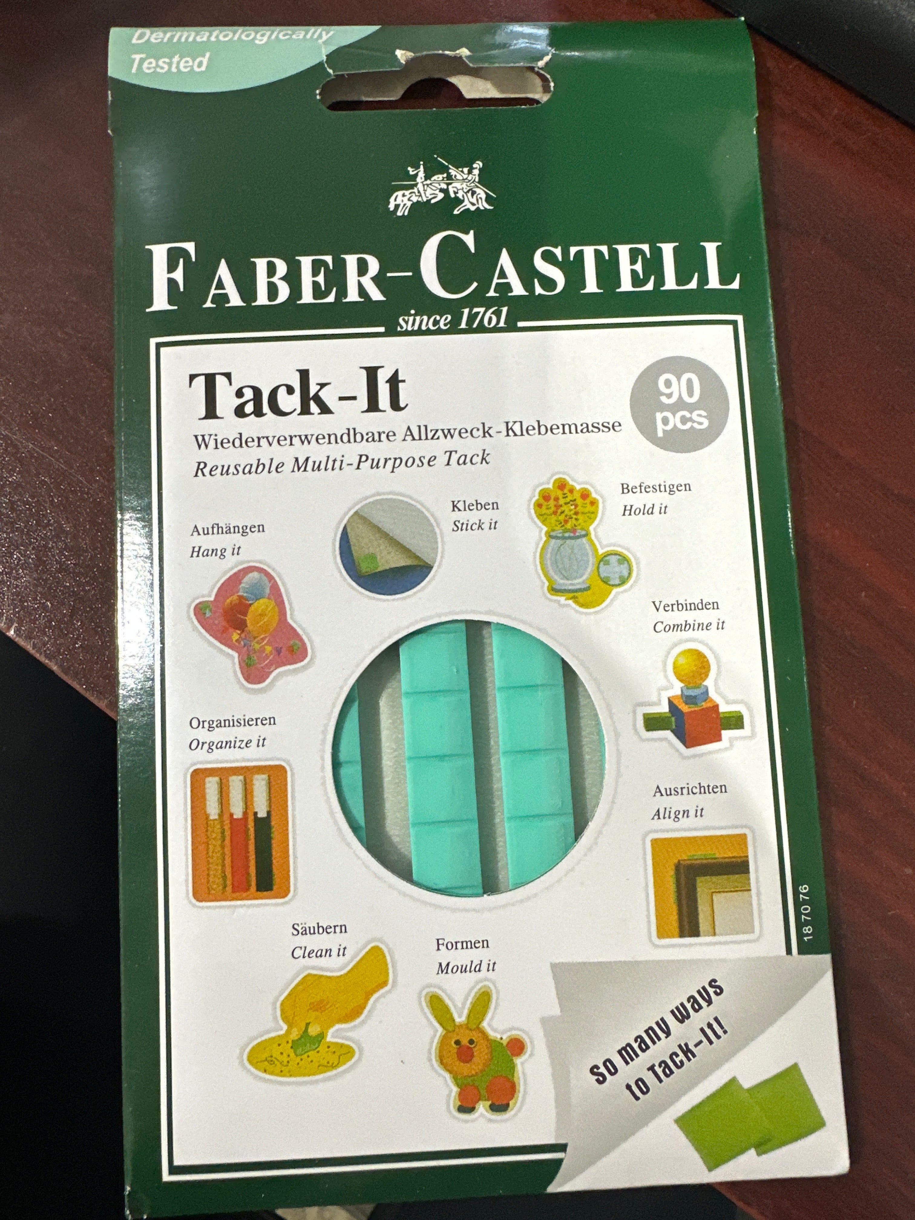 FABER CASTELL STICKY TACK 90PCS