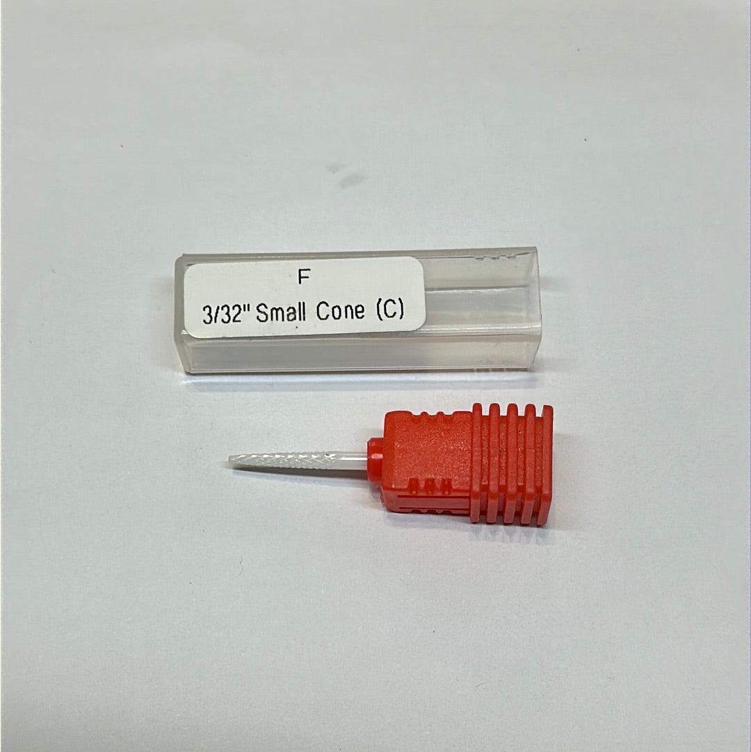 F 3/32" SMALL CONE (C) - Secret Nail & Beauty Supply