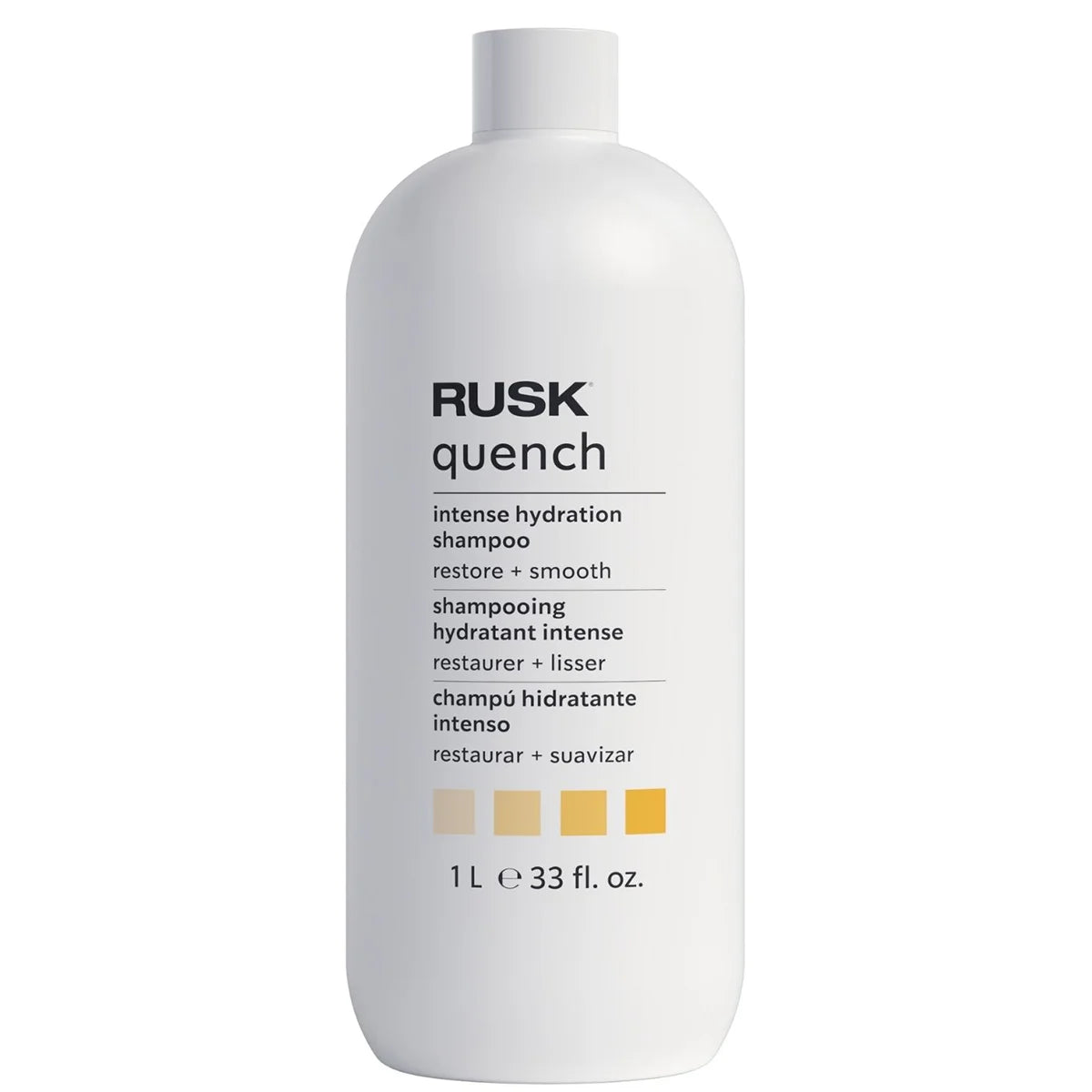 RUSK QUENCH INTENSE HYDRATION SHAMPOO 33 OZ