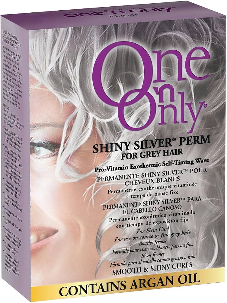 JHERI REDDING ONE'N ONLY PERM - SHINY SILVER ( For gray hair )