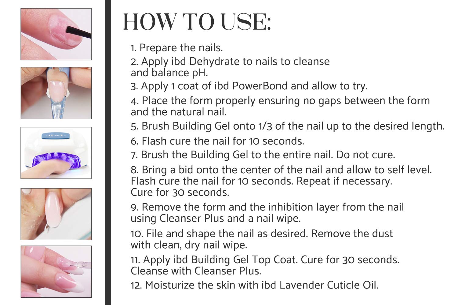 62491 ibd BUILDING GEL - TOP COAT - 0.5oz