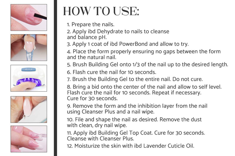 ibd BUILDING GEL - TOP COAT - 0.5oz