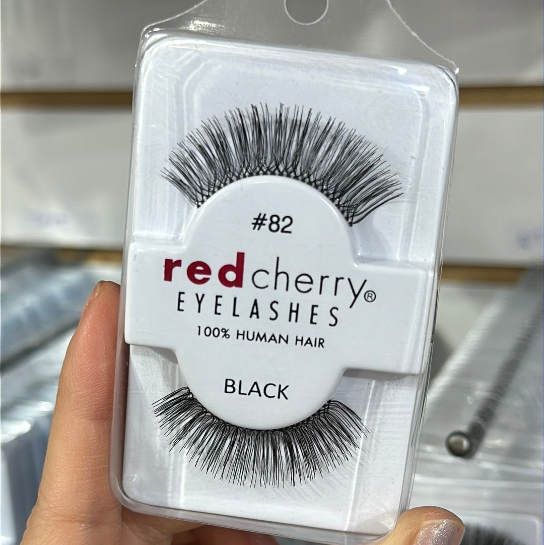 RED CHERRY EYELASHES #82-HUDSON