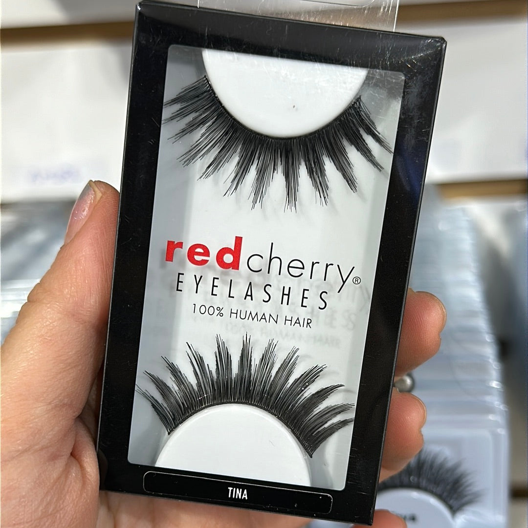RED CHERRY EYELASHES #61-TINA