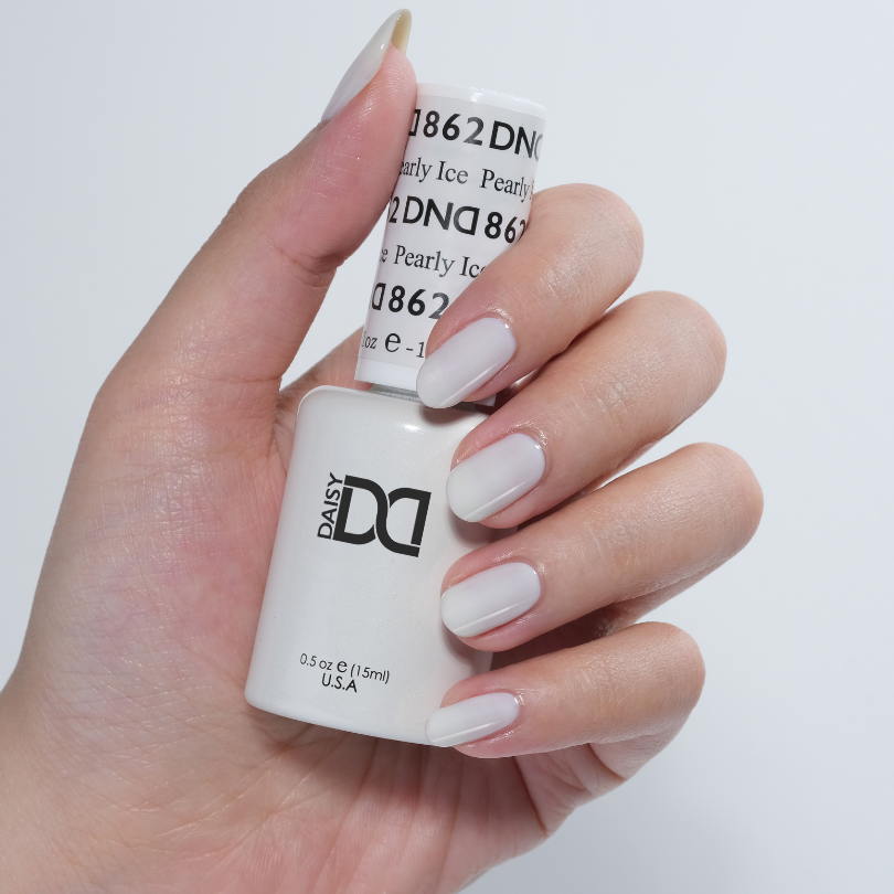 2 GEL COMBO - DND 862 Pearly Ice