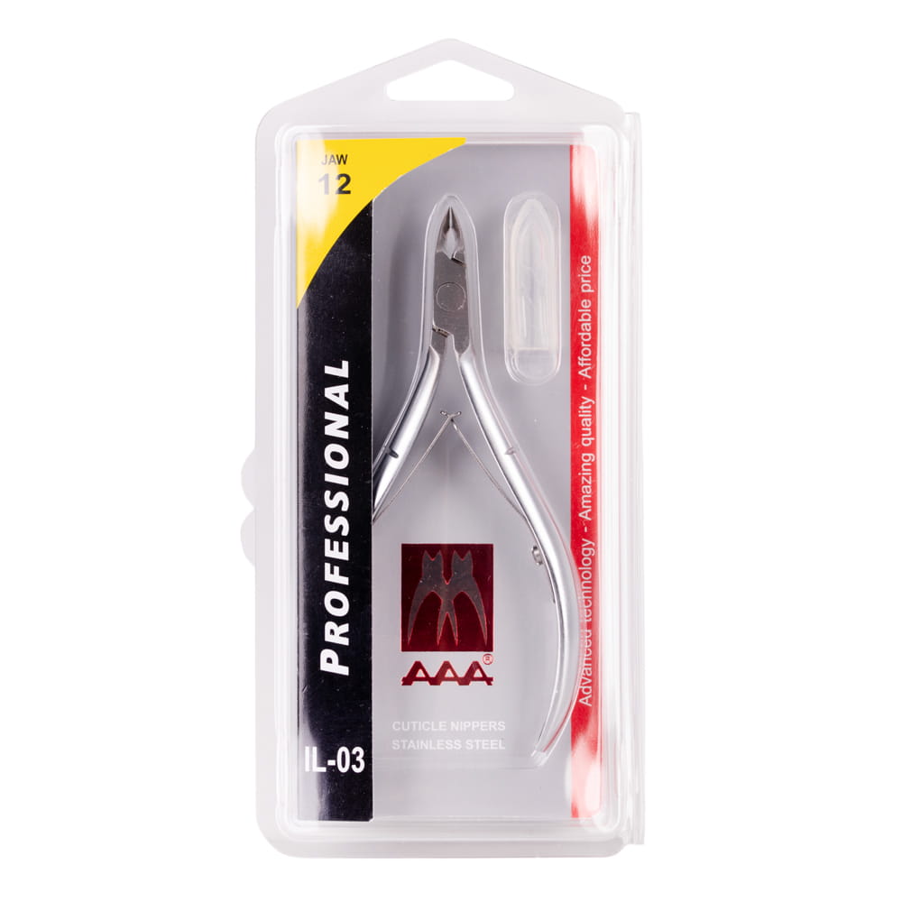 AAA CUTICLE NIPPER S.S IL-03 JAW 12