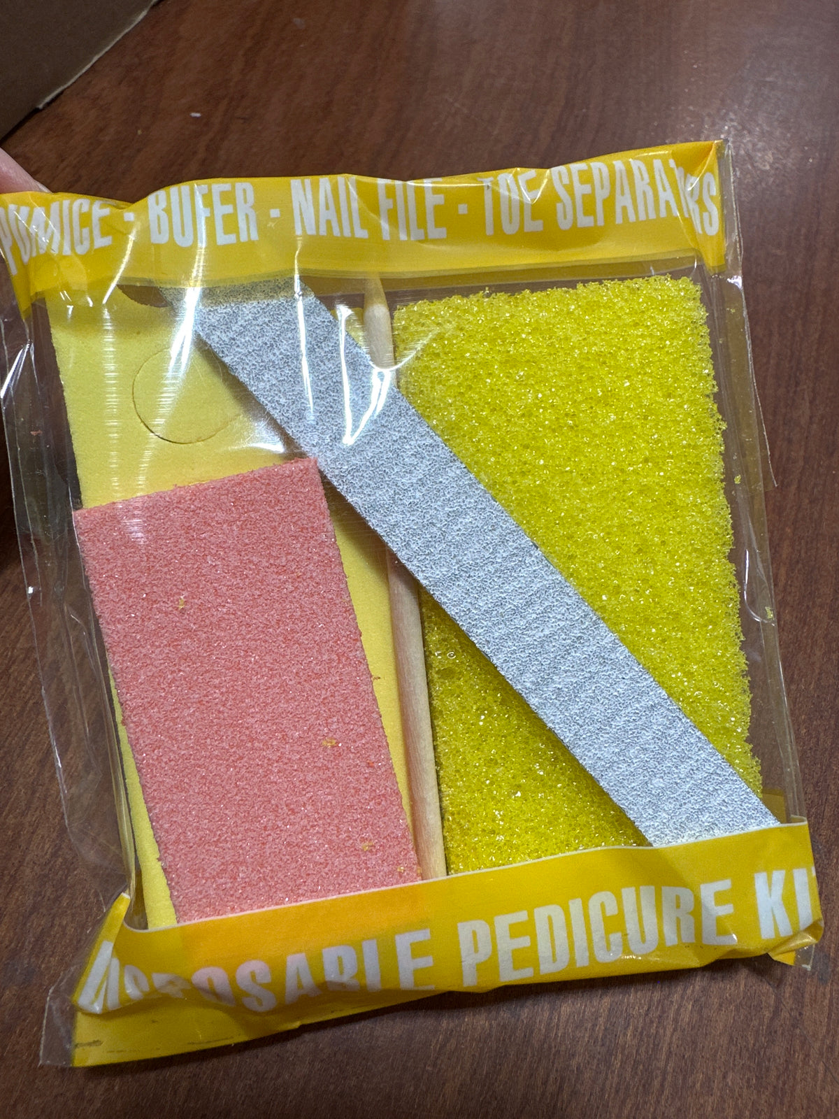 GND DISPOSABLE PEDICURE KIT-EACH
