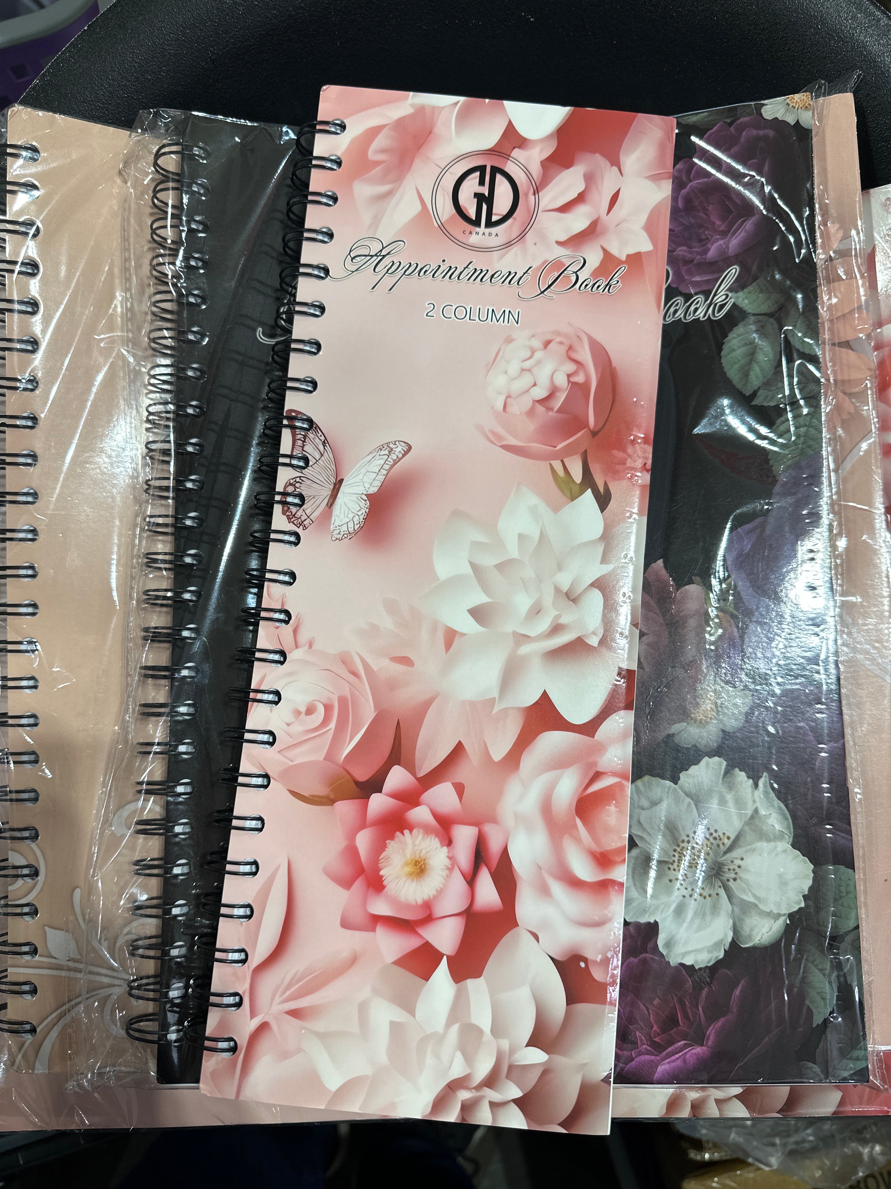 GND APPOINTMENT BOOK 150 PAGES - FLOWER STYLE
