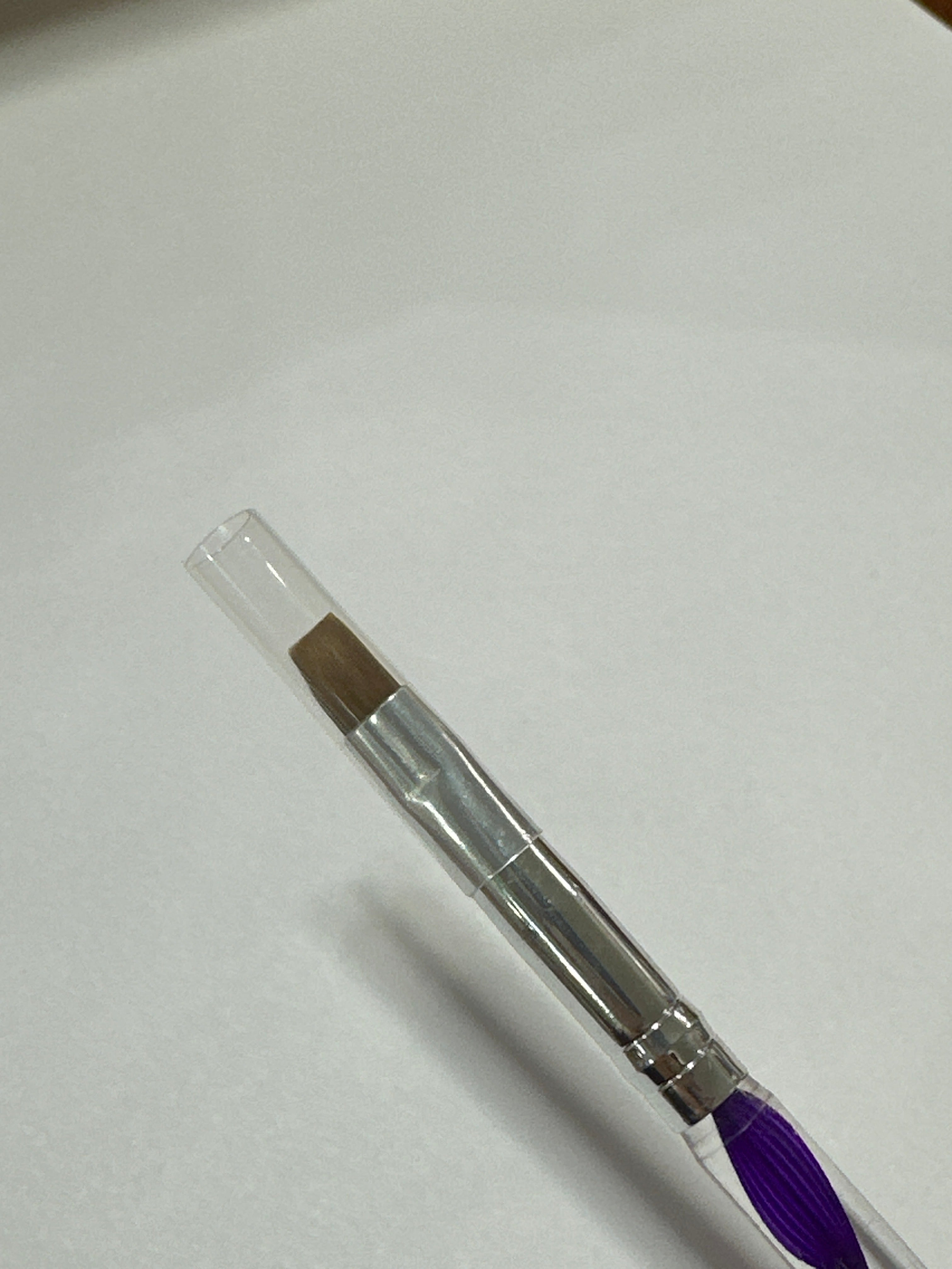 NAIL ART BRUSH #6 - PURPLE SPIRAL